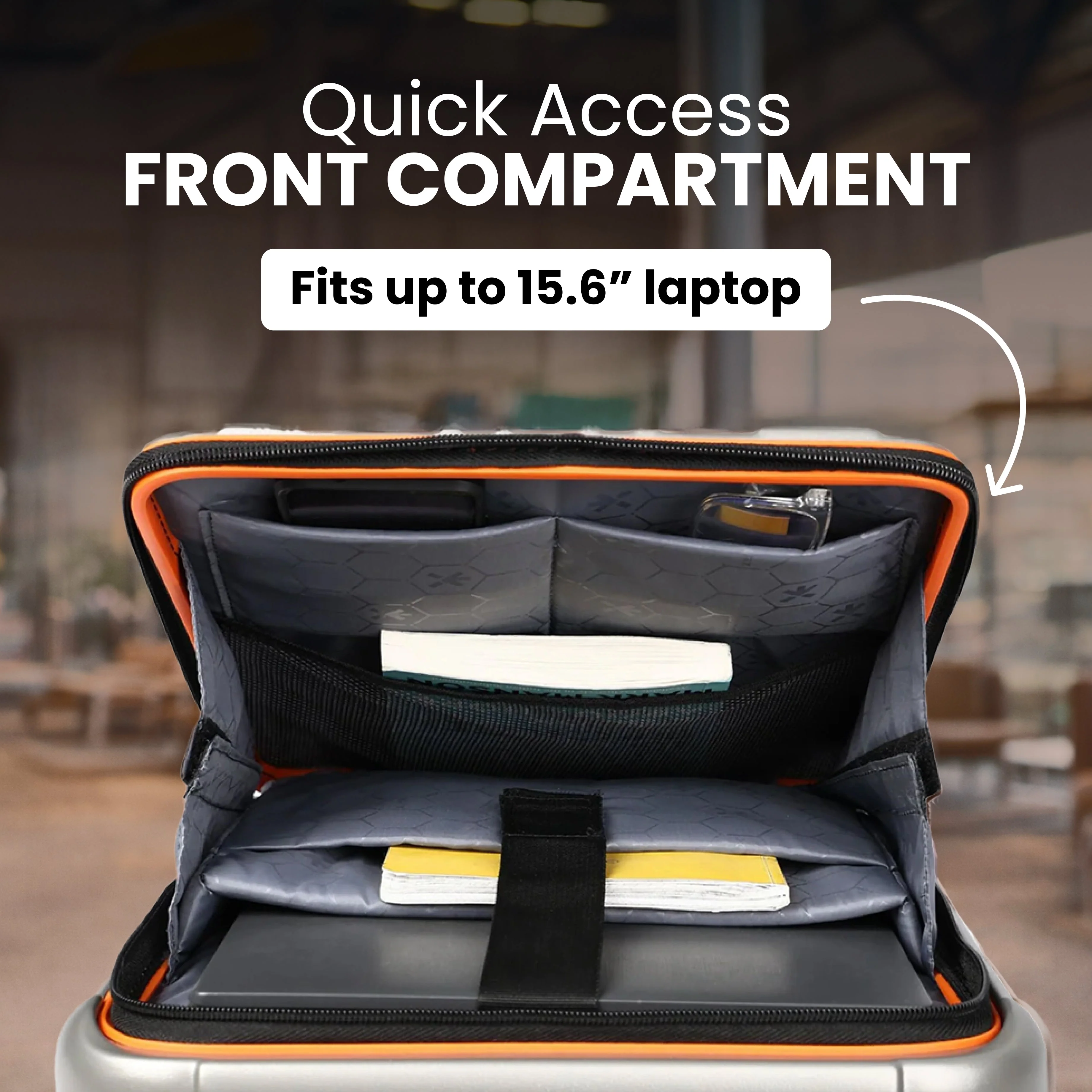 HRX Force Urban Trolley with Laptop Compartment - Image 5
