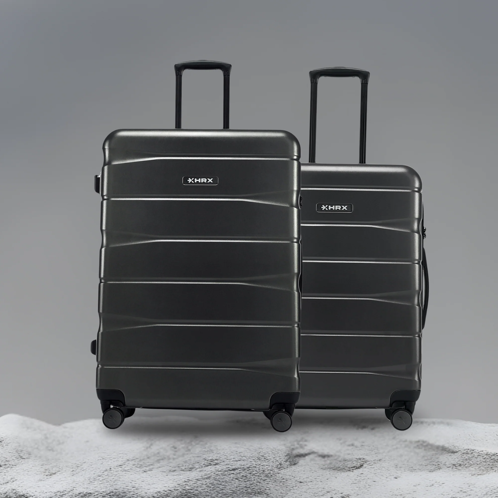 HRX by Hrithik Roshan Hard Body Set of 2 Luggage 8 Wheels - Brute - Image 10