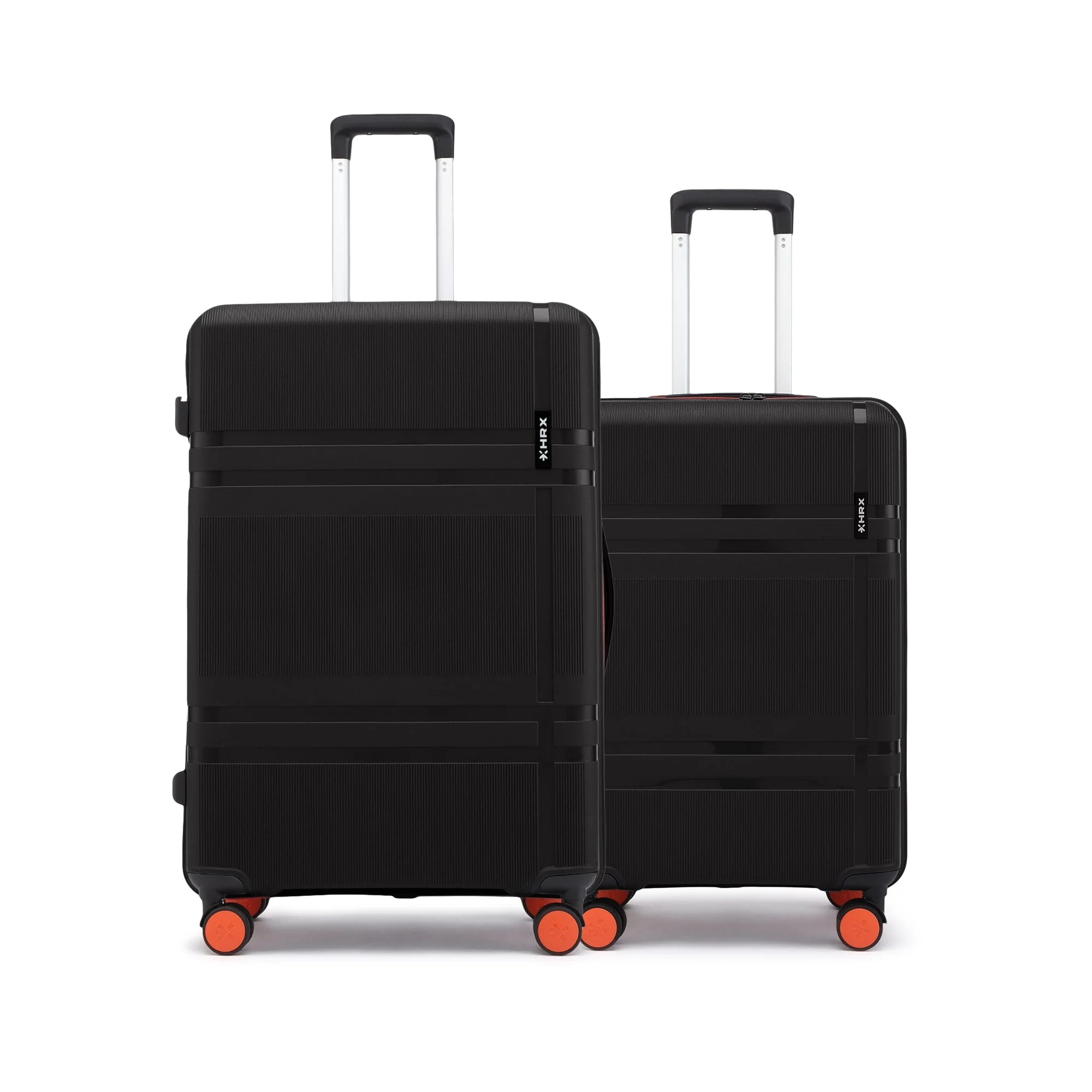 HRX by Hrithik Roshan Hard Body Set of 2 Luggage 8 Wheels - Helium - Image 49