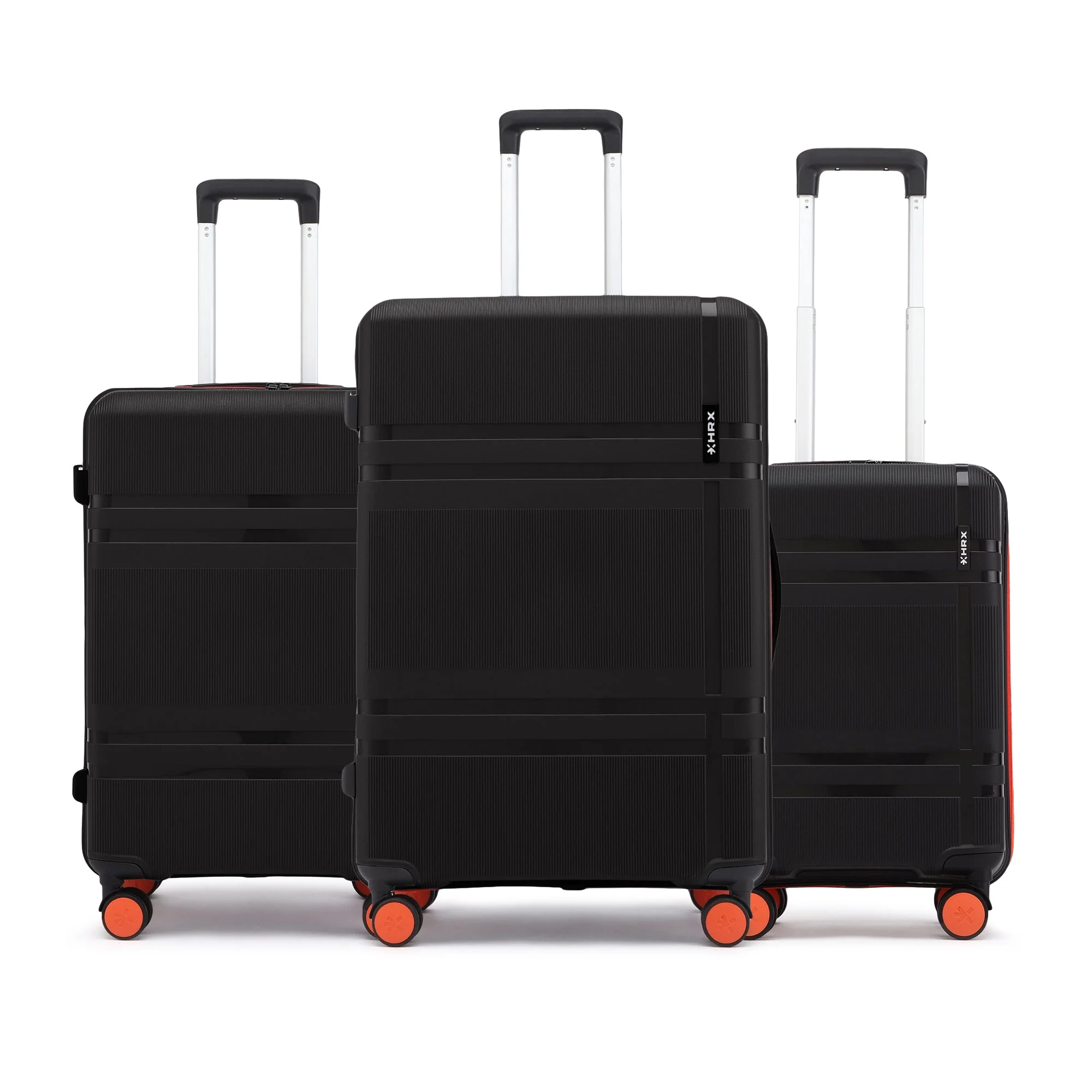 HRX by Hrithik Roshan Hard Body Set of 2 Luggage 8 Wheels - Helium - Image 52