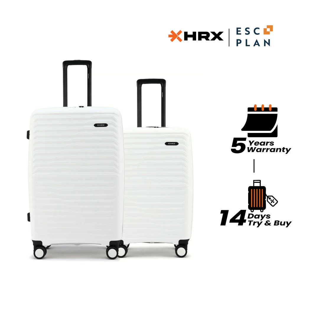 HRX by Hrithik Roshan Hard Body Set of 2 Luggage 8 Wheels - Kyoto - Image 114