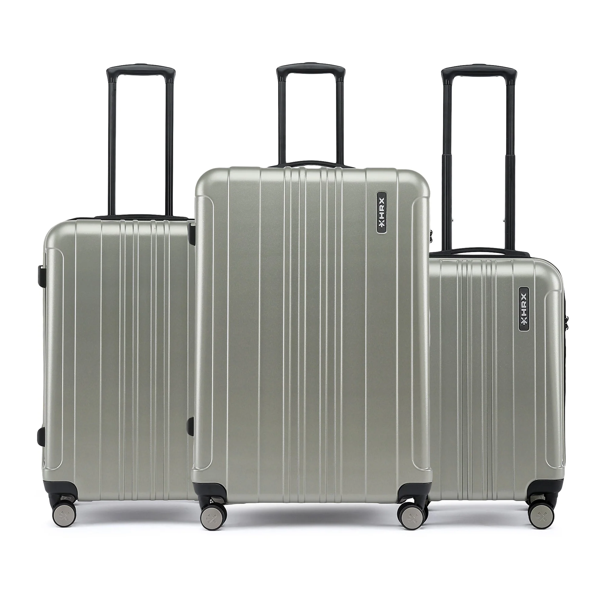 HRX by Hrithik Roshan Hard Body Set of 3 Luggage 8 Wheels - Force - Image 17