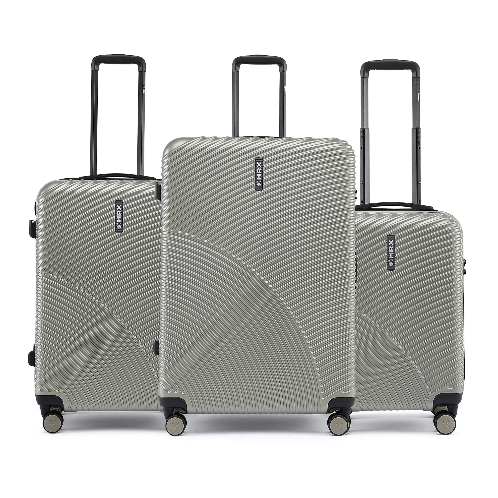 HRX by Hrithik Roshan Hard Body Set of 3 Luggage 8 Wheels - Glide - Image 82