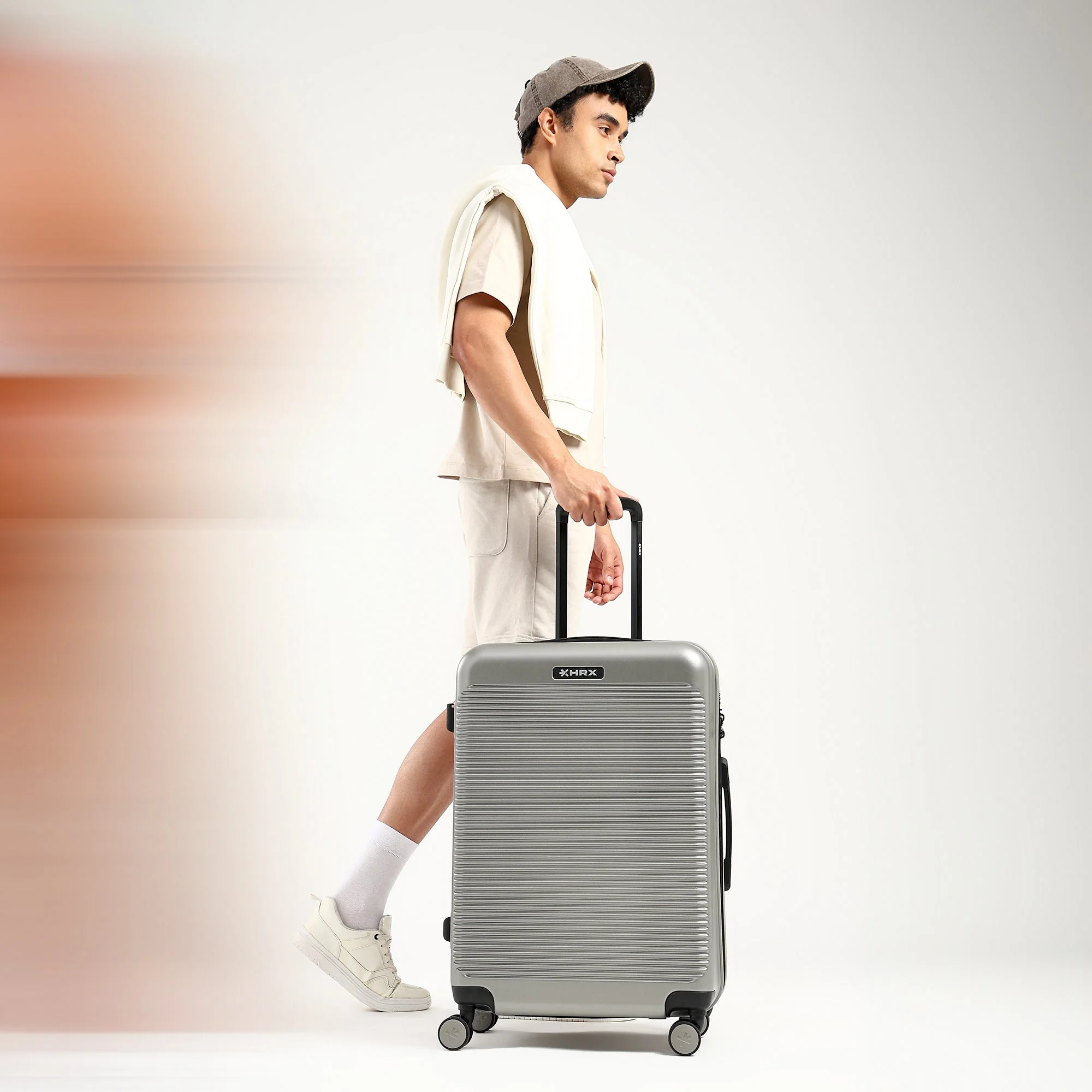 HRX by Hrithik Roshan Medium Check-in Suitcase (65 cm) 8 Wheels - Grit - Image 48