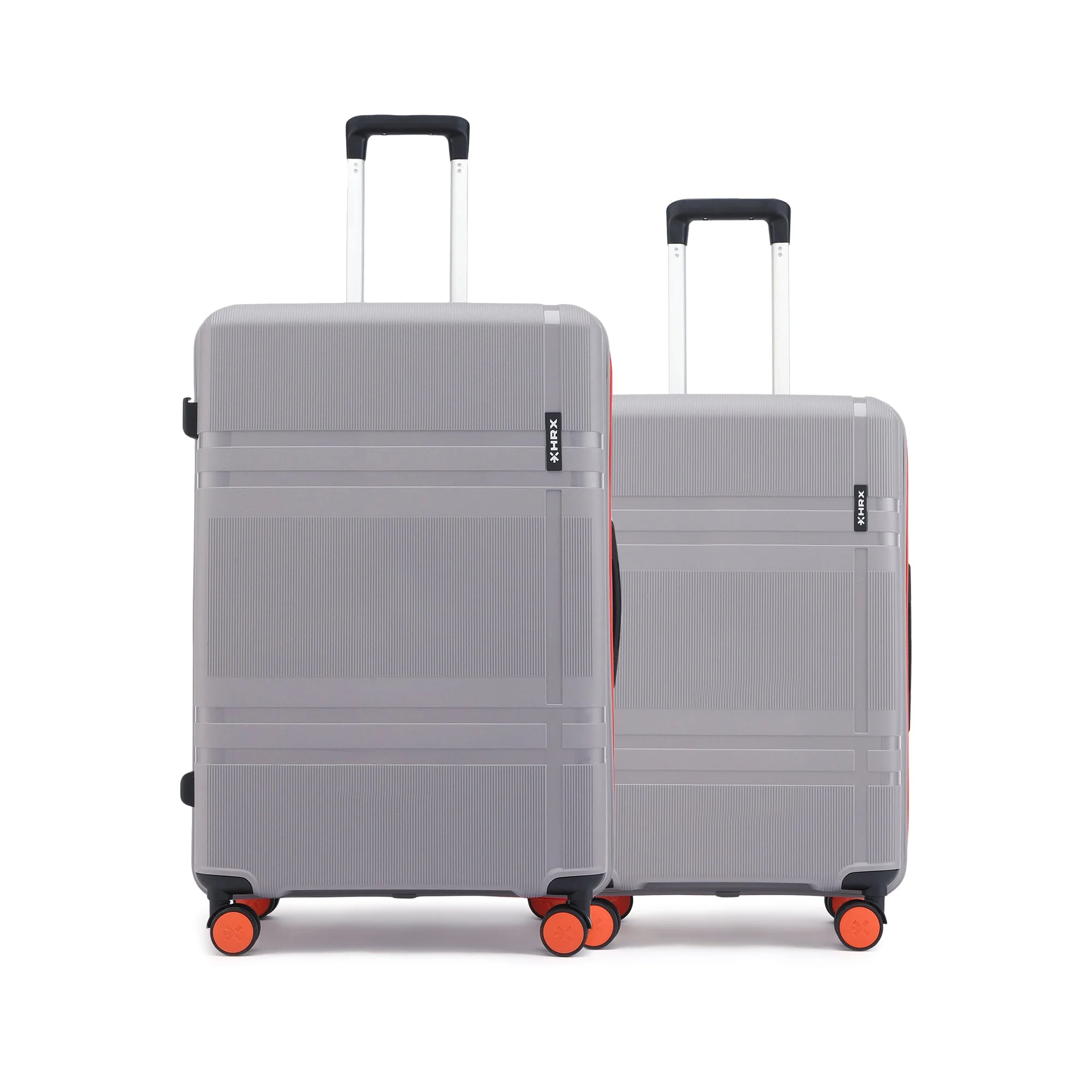 HRX by Hrithik Roshan Hard Body Set of 3 Luggage 8 Wheels - Helium - Image 45