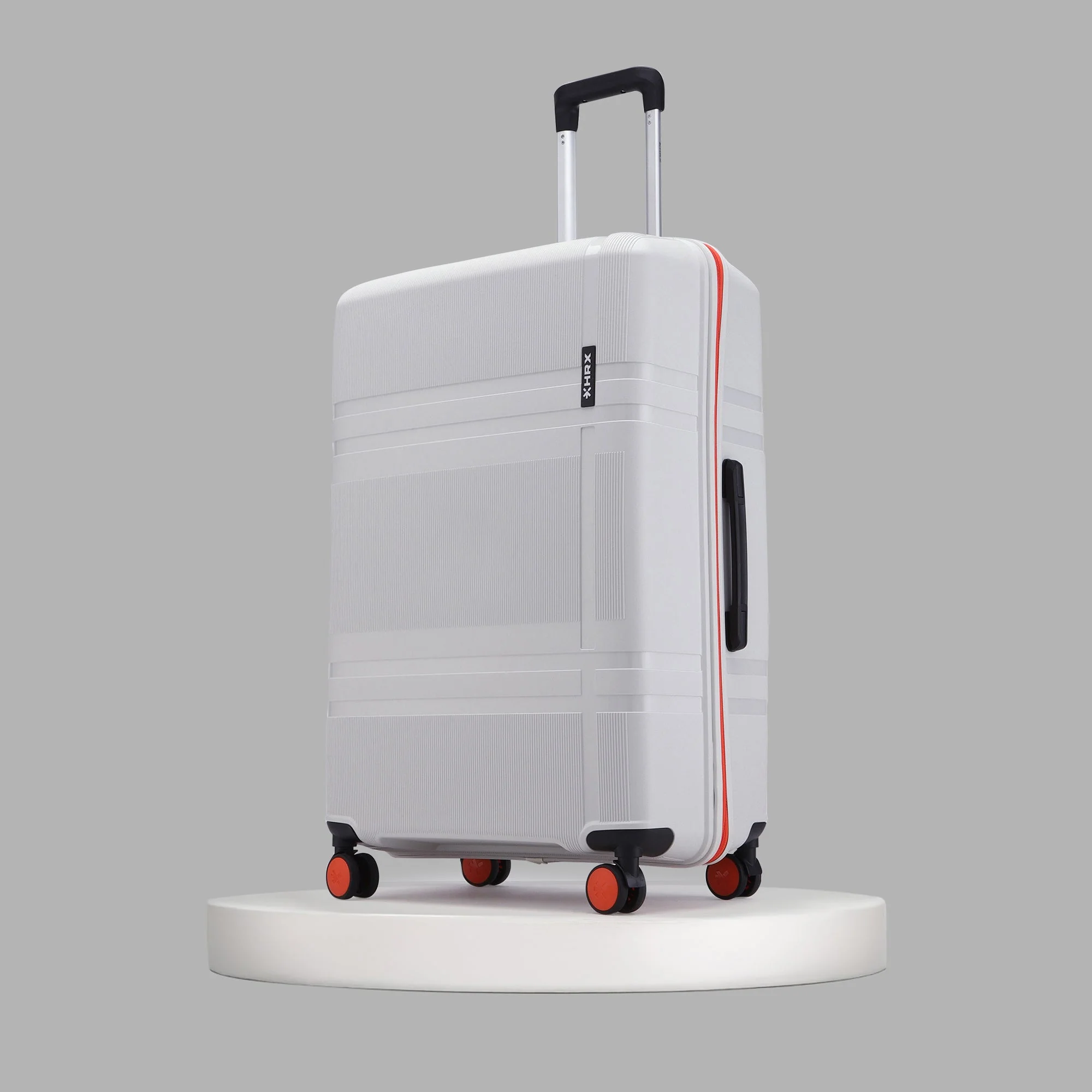 HRX by Hrithik Roshan Hard Body Set of 3 Luggage 8 Wheels - Helium - Image 54