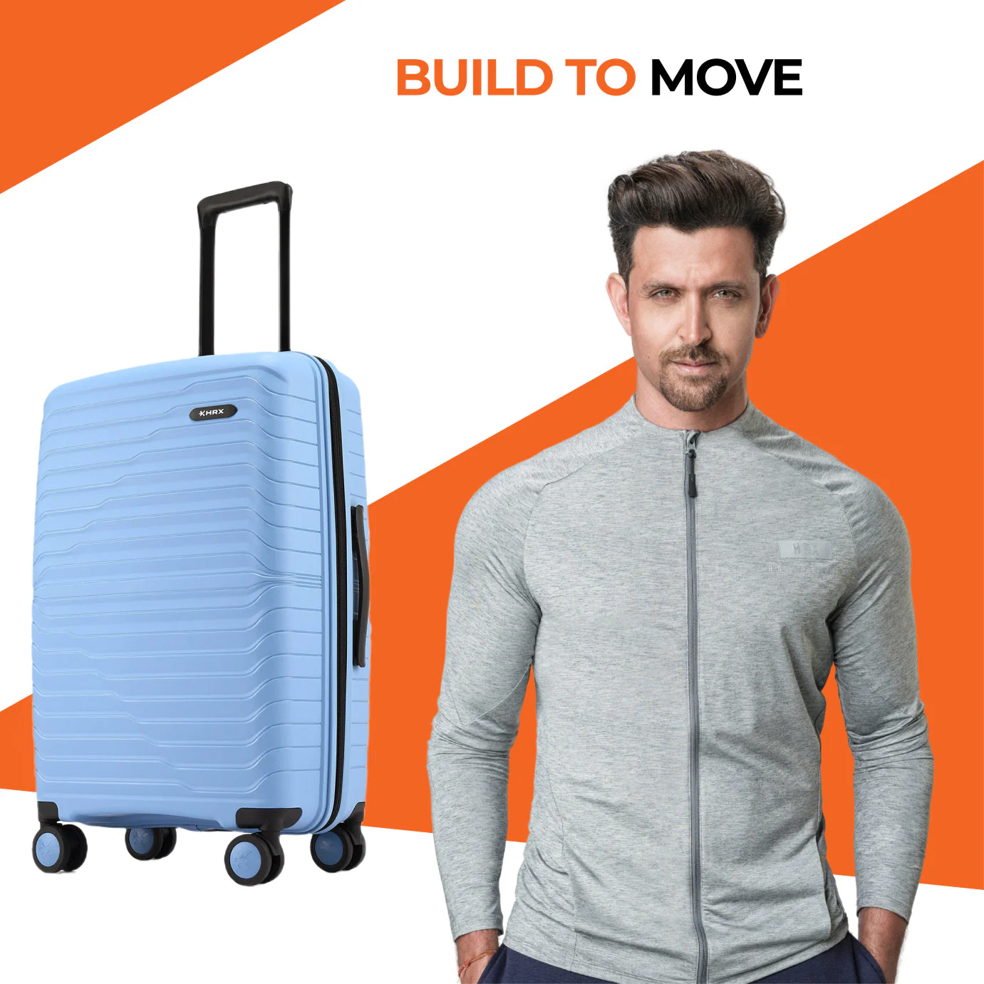 HRX by Hrithik Roshan Medium Check-in Suitcase (65 cm) 8 Wheels - Kyoto - Image 37
