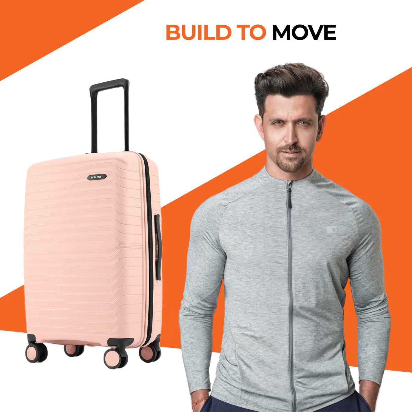 HRX by Hrithik Roshan Medium Check-in Suitcase (65 cm) 8 Wheels - Kyoto - Image 38