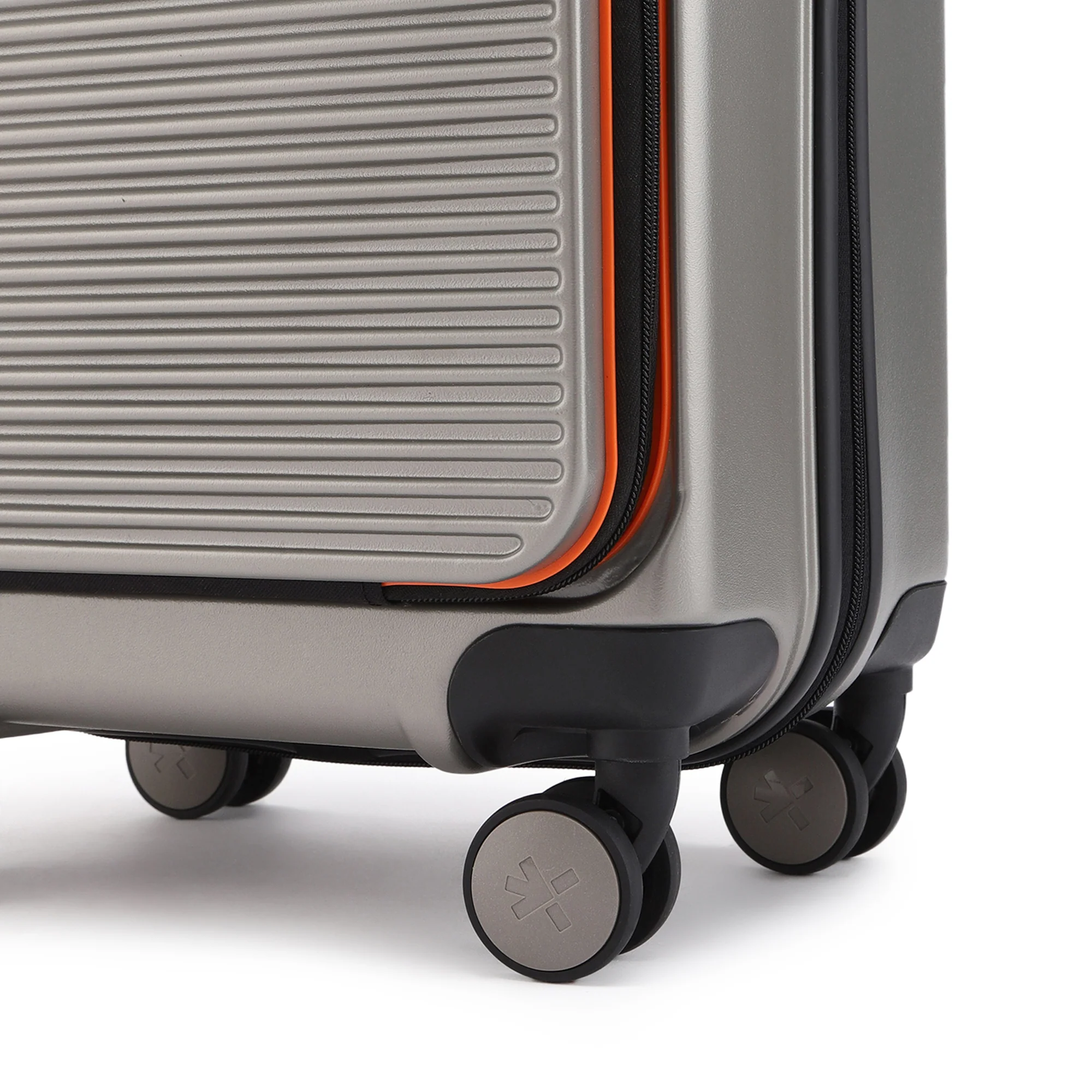 HRX by Hrithik Roshan Laptop Cabin Small Suitcase 8 Wheels - Grit - Image 11