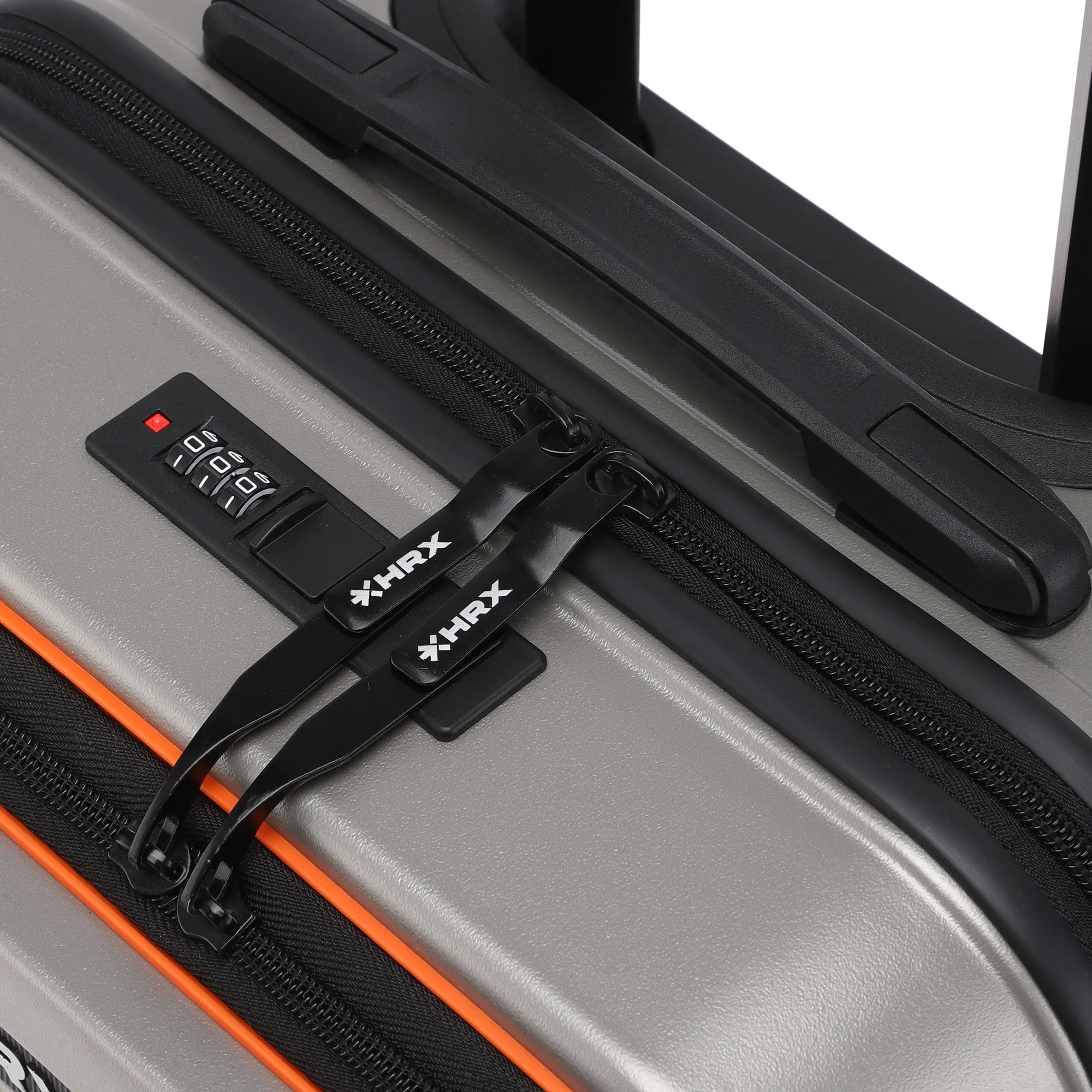 HRX by Hrithik Roshan Laptop Cabin Small Suitcase 8 Wheels - Grit - Image 12