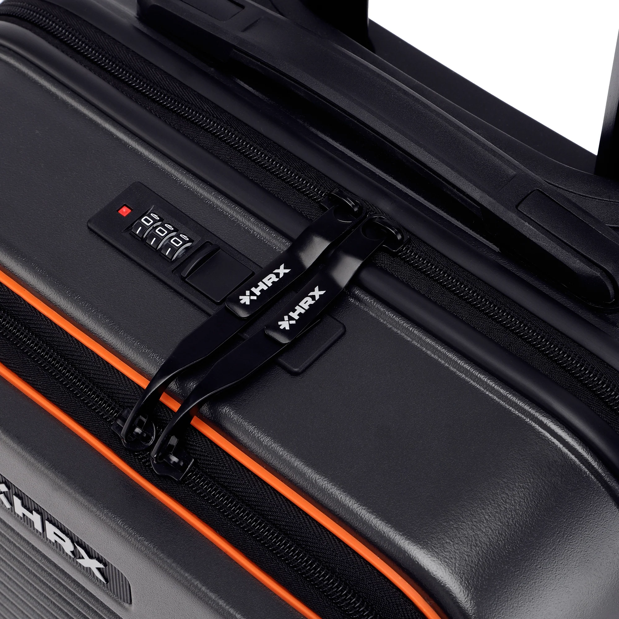 HRX by Hrithik Roshan Laptop Cabin Small Suitcase 8 Wheels - Grit - Image 22