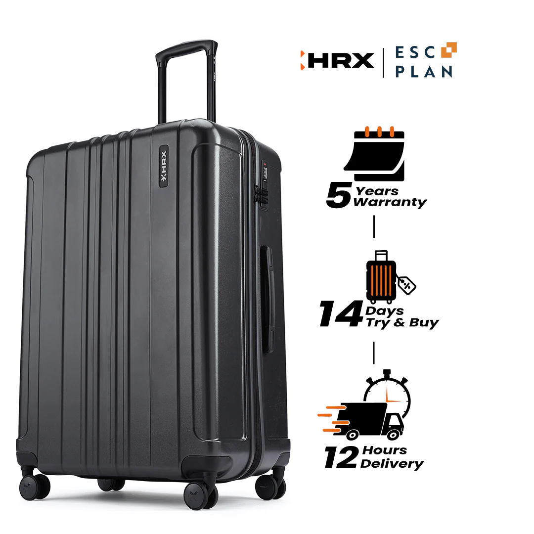 HRX by Hrithik Roshan Large Check-in Suitcase (75 cm) 8 Wheels - Force - Image 73