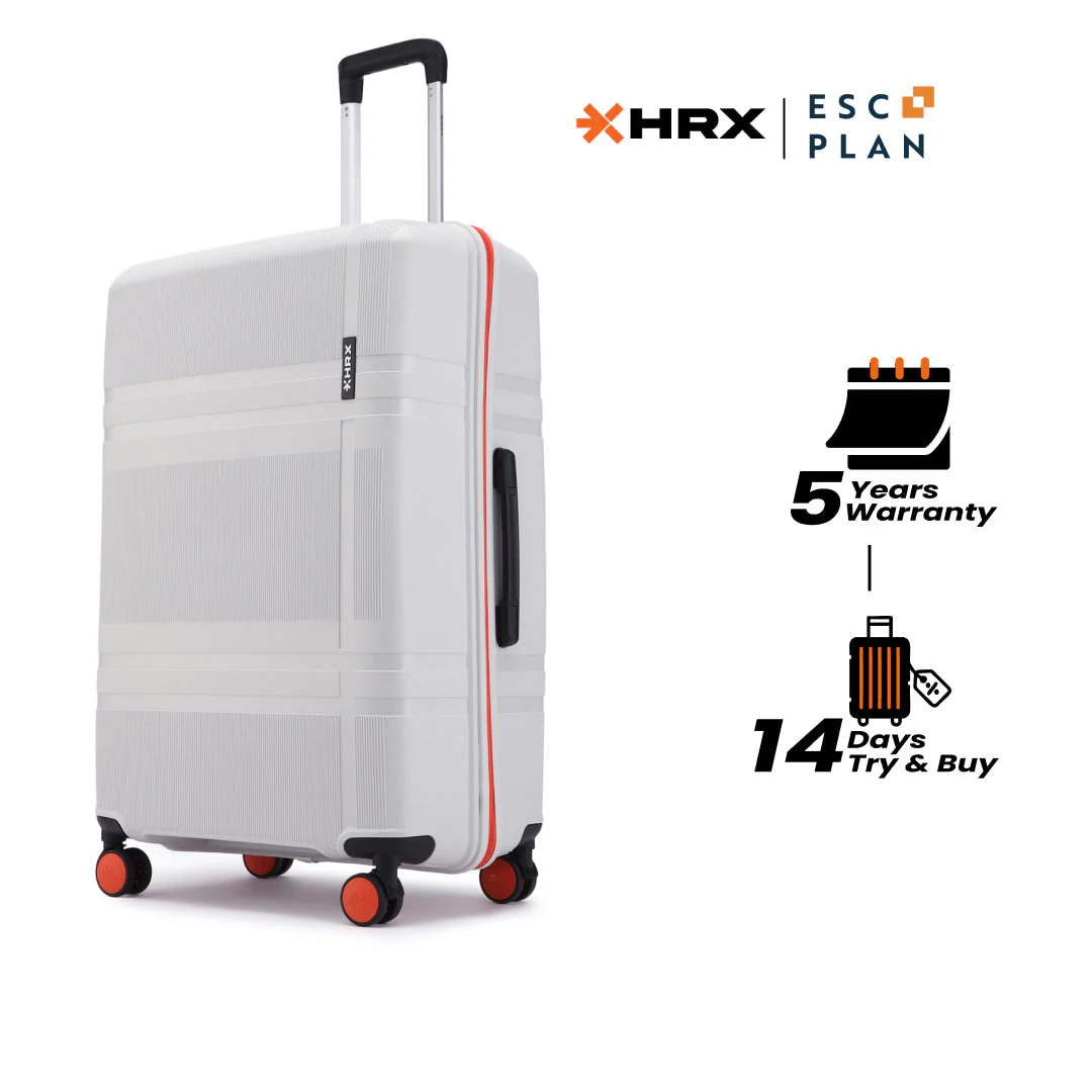 HRX by Hrithik Roshan  Large Check-in Suitcase (75 cm) 8 Wheels - Helium - Image 163