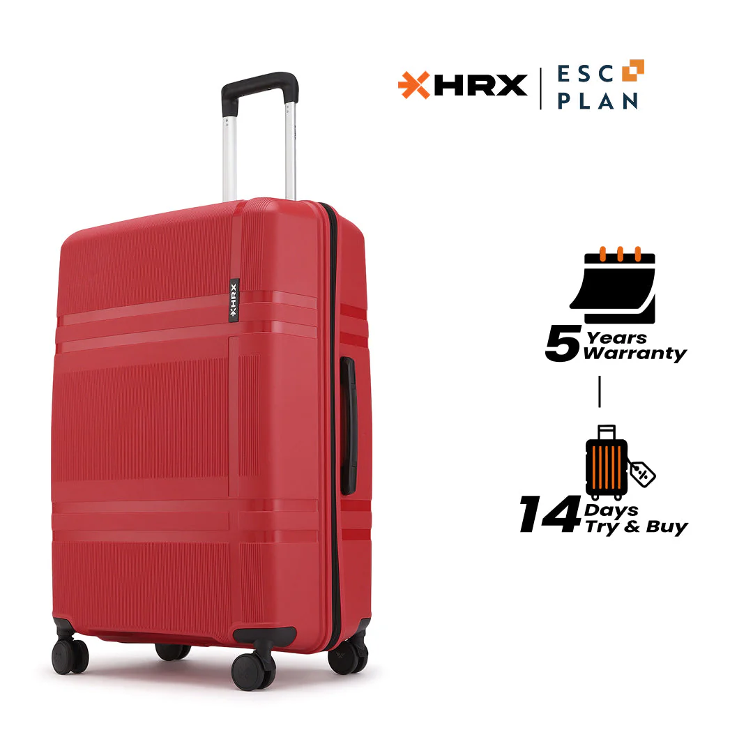 HRX by Hrithik Roshan  Large Check-in Suitcase (75 cm) 8 Wheels - Helium - Image 164