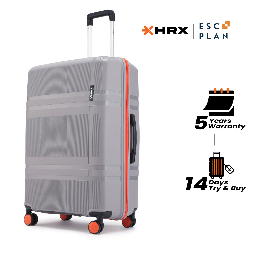 HRX by Hrithik Roshan  Large Check-in Suitcase (75 cm) 8 Wheels - Helium - Image 166
