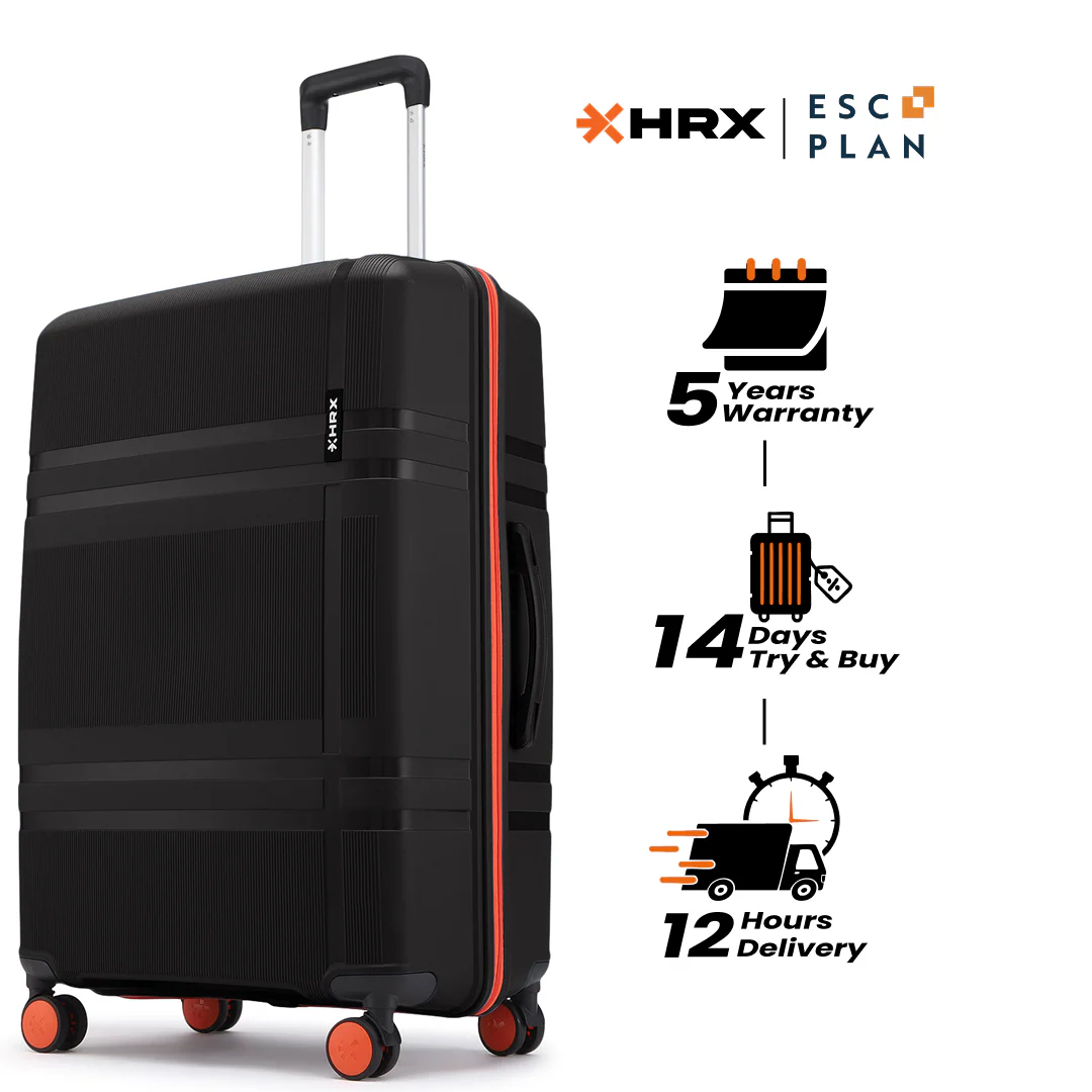 HRX by Hrithik Roshan  Large Check-in Suitcase (75 cm) 8 Wheels - Helium - Image 74