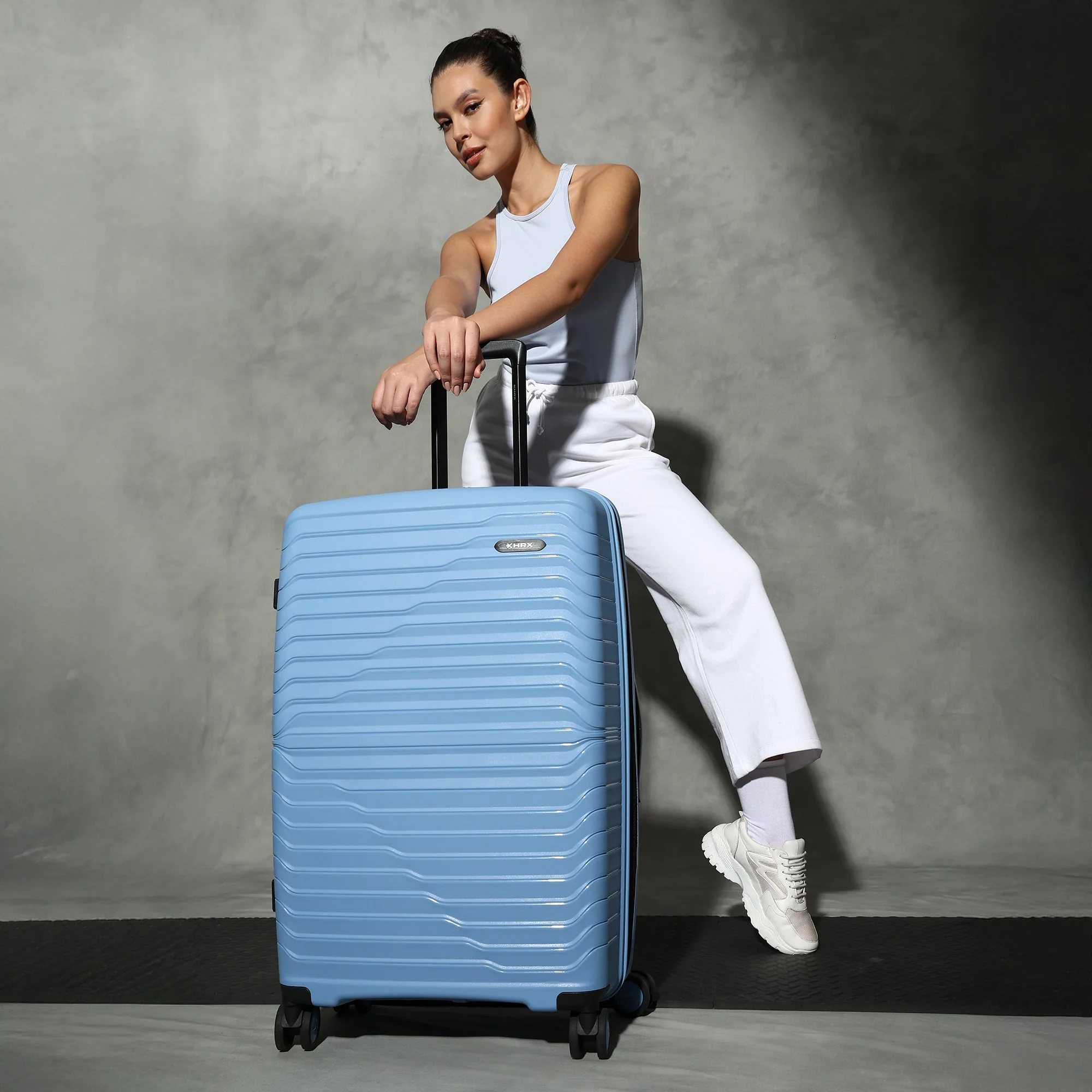 HRX by Hrithik Roshan Large Check-in Suitcase (75 cm) 8 Wheels - Kyoto - Image 29