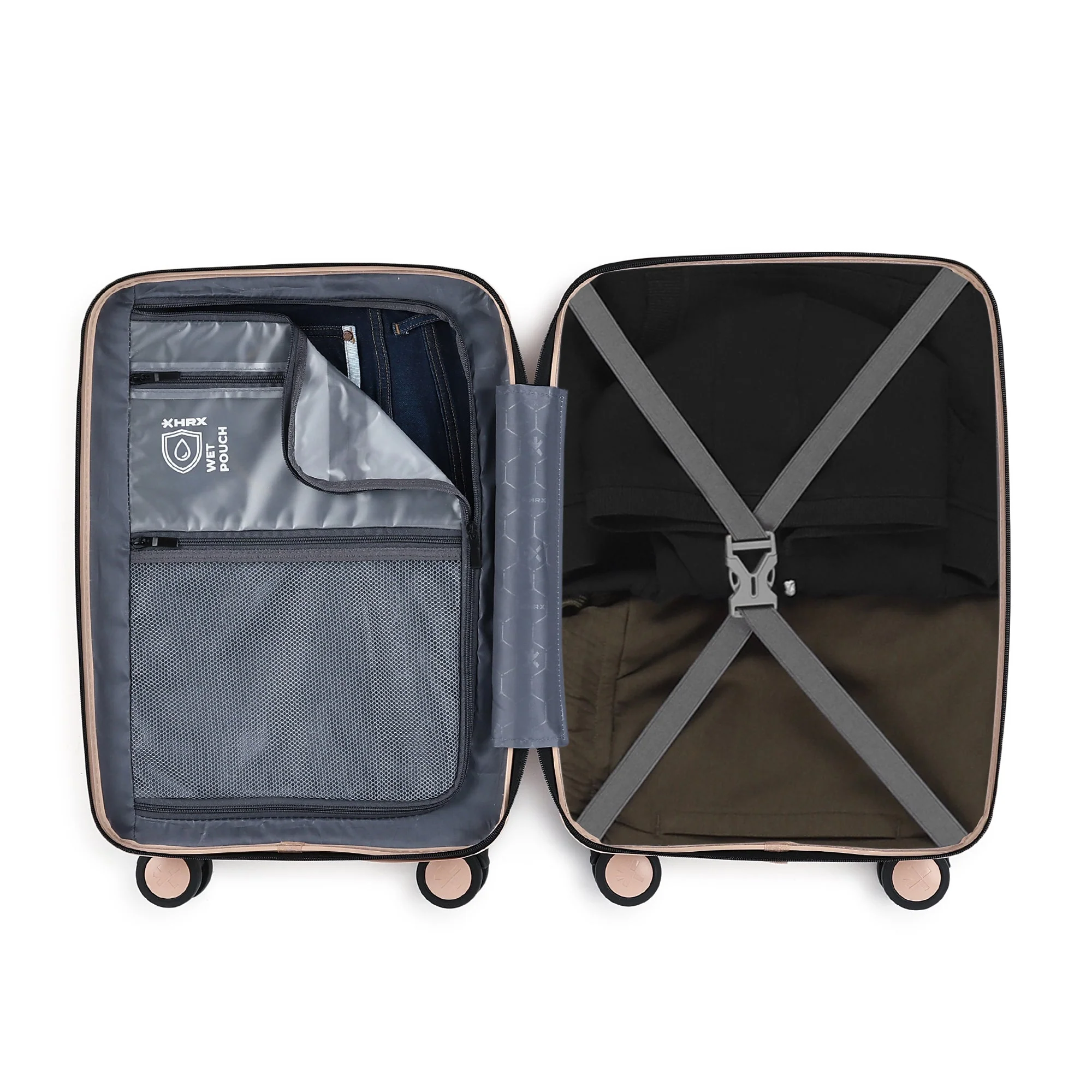HRX by Hrithik Roshan Large Check-in Suitcase (75 cm) 8 Wheels - Kyoto - Image 36
