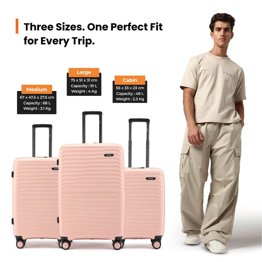 HRX by Hrithik Roshan Large Check-in Suitcase (75 cm) 8 Wheels - Kyoto - Image 52