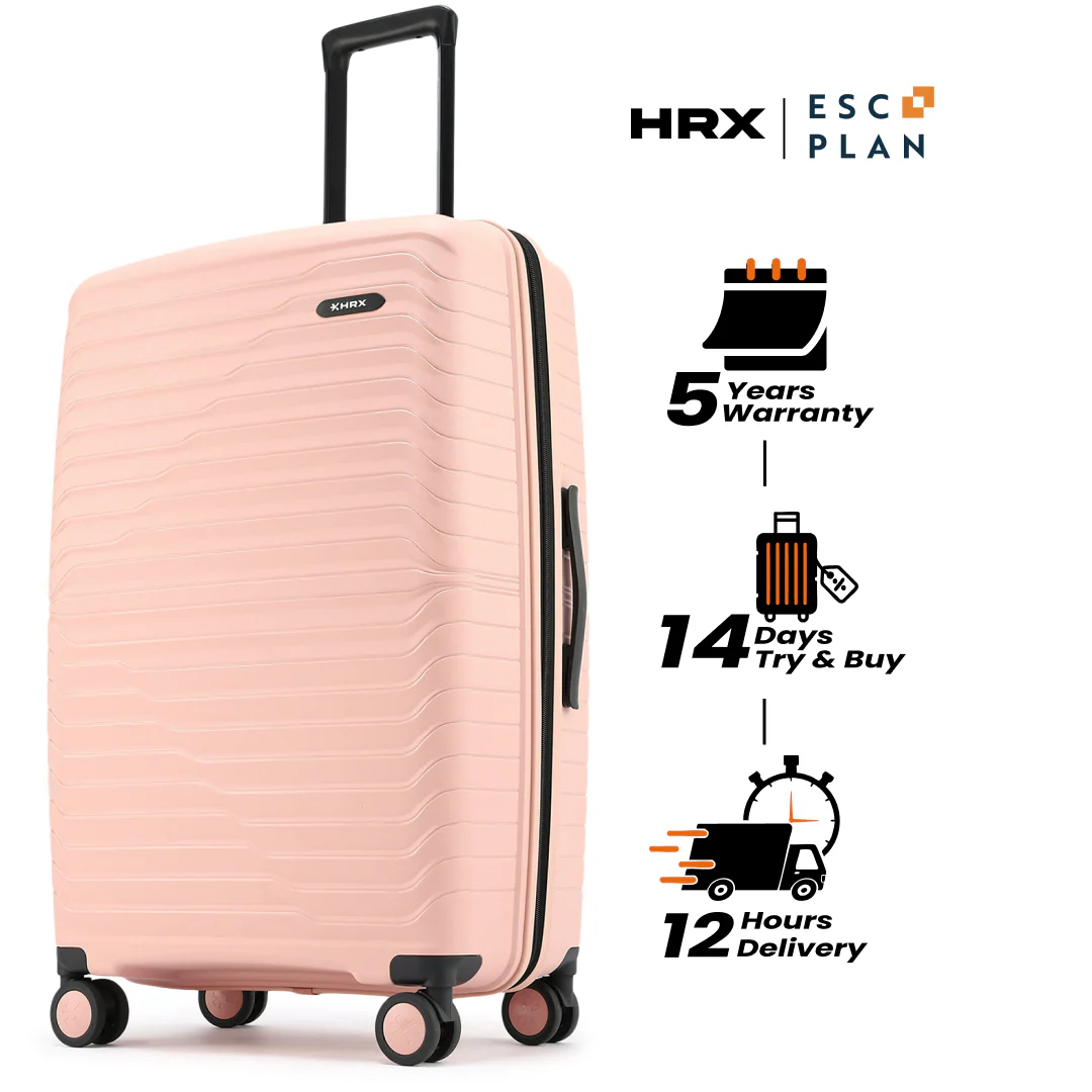 HRX by Hrithik Roshan Large Check-in Suitcase (75 cm) 8 Wheels - Kyoto - Image 98