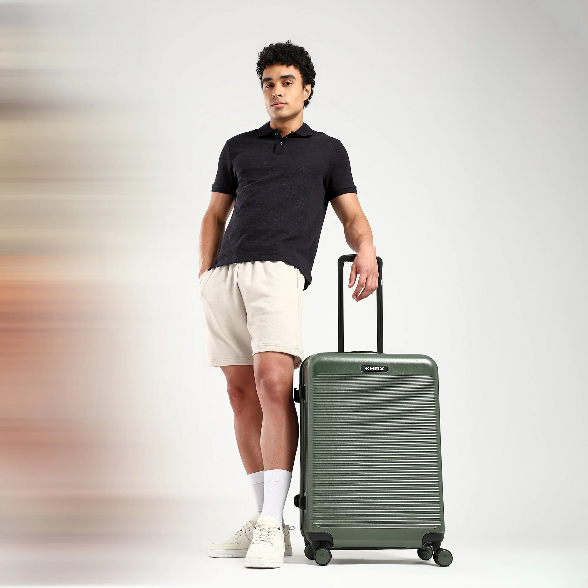 HRX by Hrithik Roshan Medium Check-in Suitcase (65 cm) 8 Wheels - Glide - Image 102