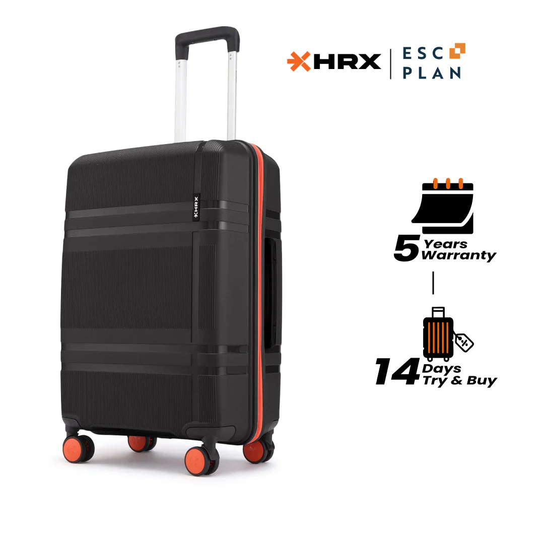 HRX by Hrithik Roshan Medium Check-in Suitcase (65 cm) 8 Wheels - Helium - Image 178