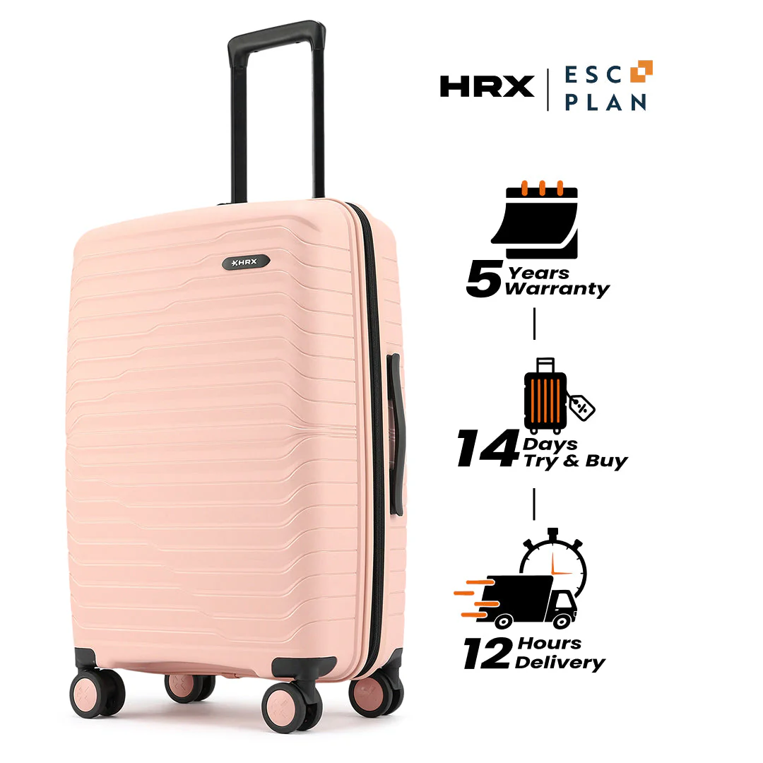HRX by Hrithik Roshan Medium Check-in Suitcase (65 cm) 8 Wheels - Kyoto - Image 61