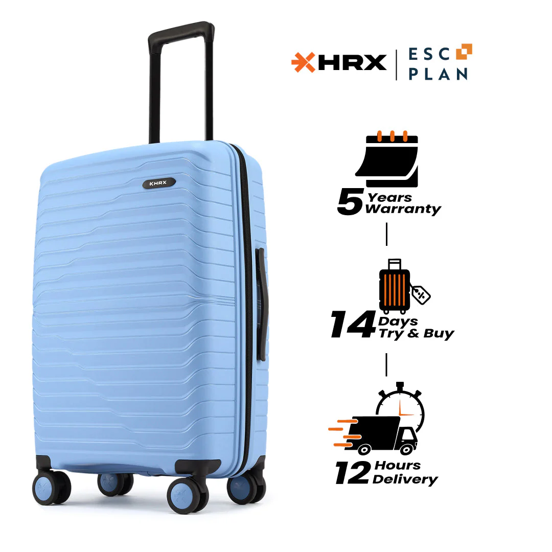 HRX by Hrithik Roshan Medium Check-in Suitcase (65 cm) 8 Wheels - Kyoto - Image 62