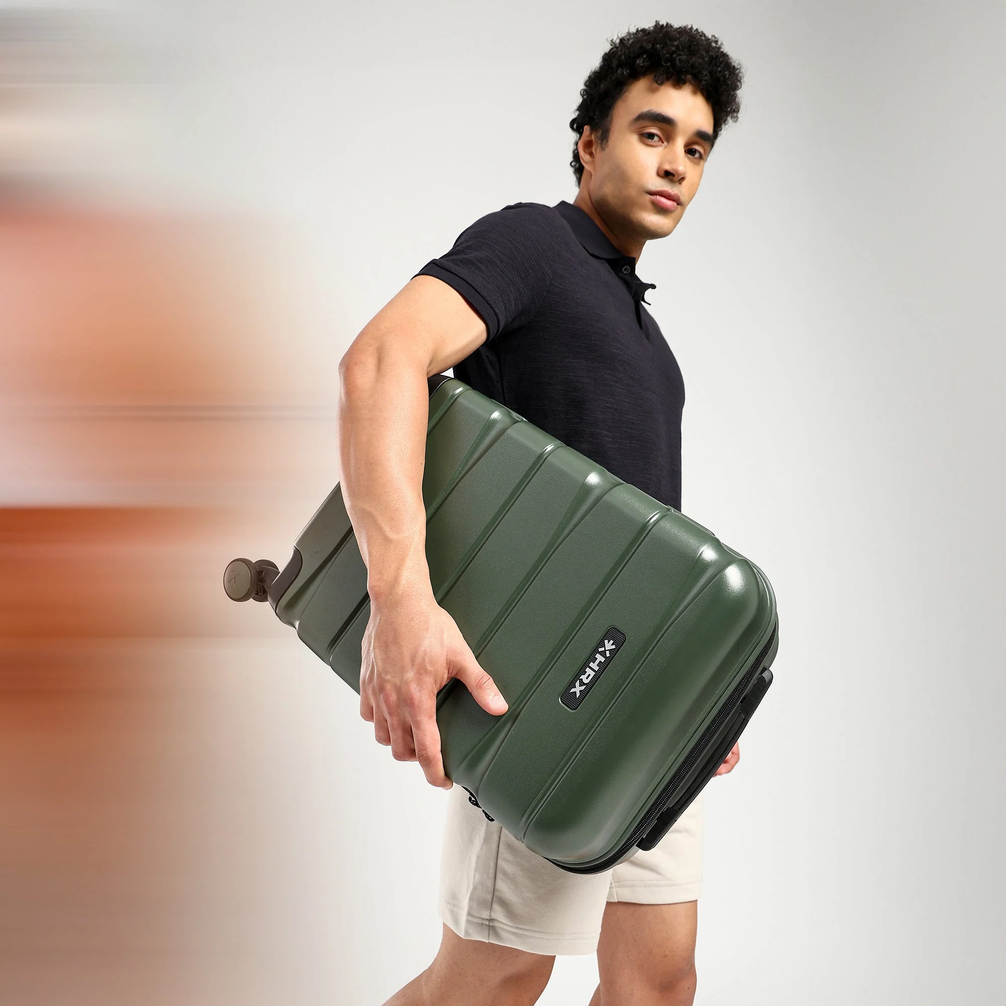 HRX by Hrithik Roshan Small Cabin Suitcase (56 cm) 8 Wheels - Brute - Image 16