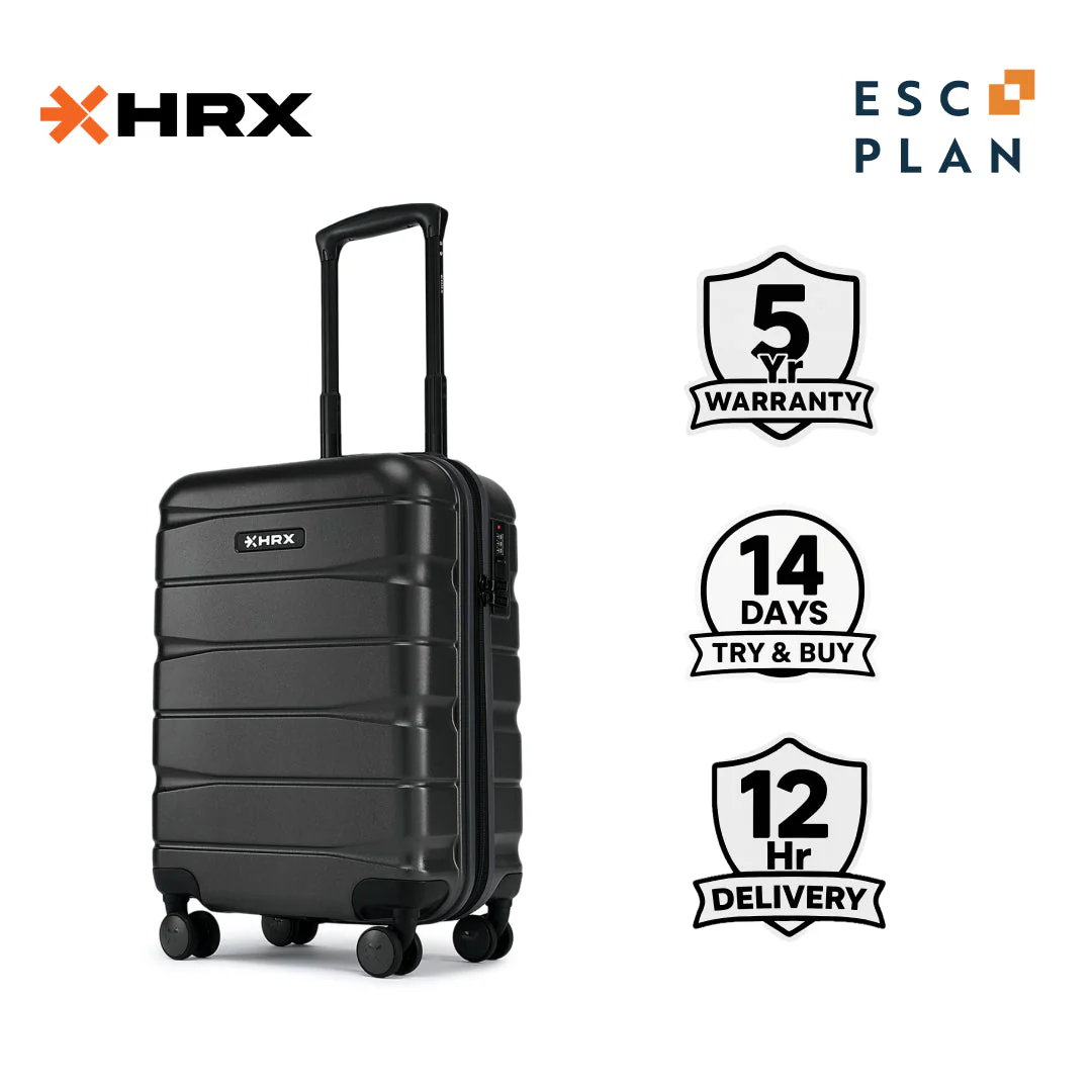 HRX by Hrithik Roshan Small Cabin Suitcase (56 cm) 8 Wheels - Brute - Image 3