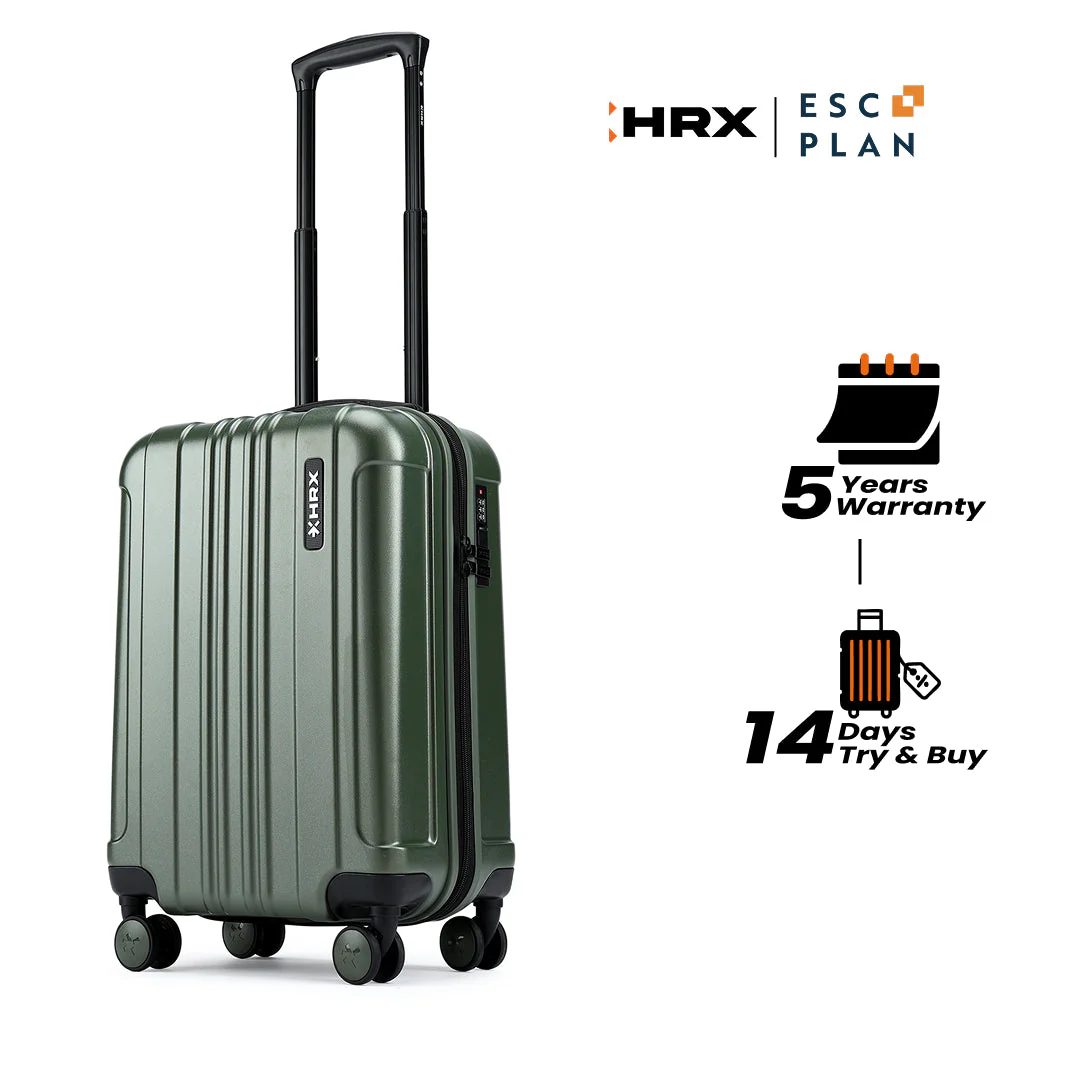 HRX by Hrithik Roshan Small Cabin Suitcase (56 cm) 8 Wheels - Force - Image 118