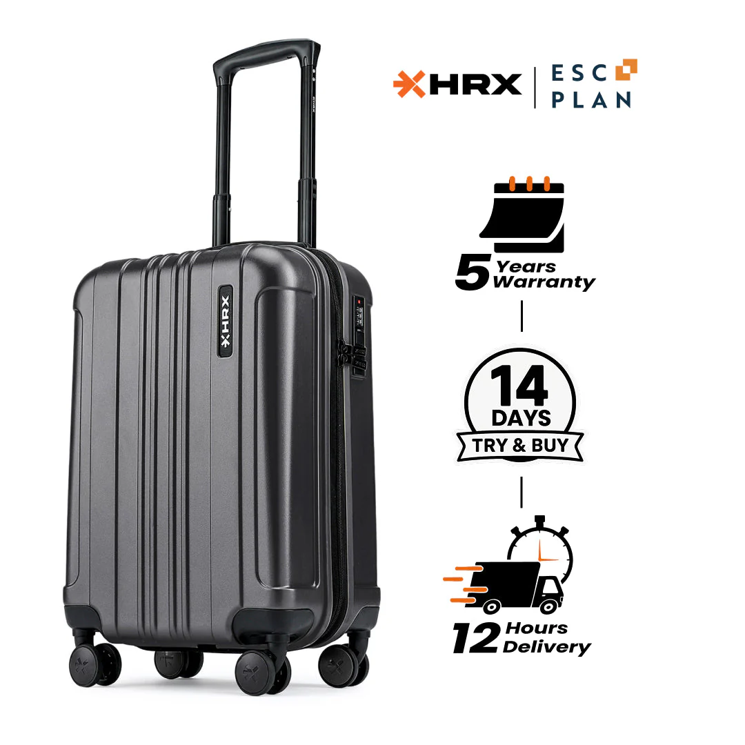 HRX by Hrithik Roshan Small Cabin Suitcase (56 cm) 8 Wheels - Force - Image 66