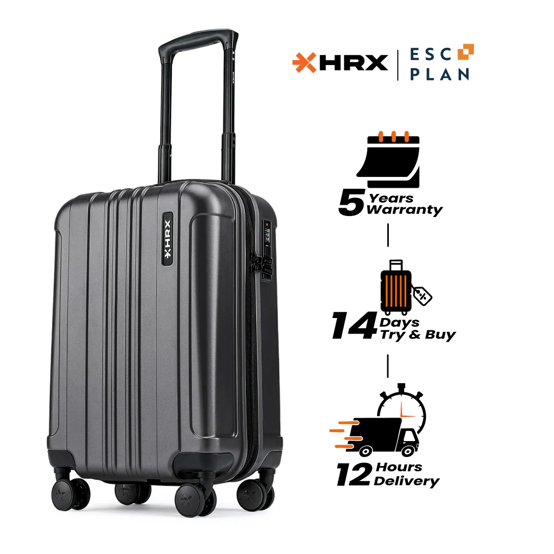 HRX by Hrithik Roshan Small Cabin Suitcase (56 cm) 8 Wheels - Force - Image 72