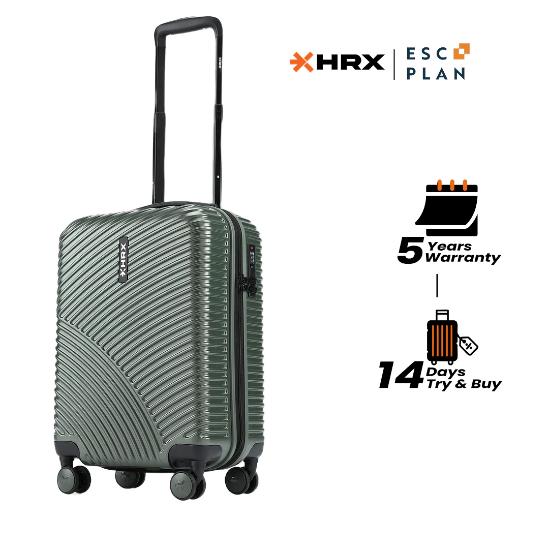 HRX by Hrithik Roshan Small Cabin Suitcase (56 cm) 8 Wheels - Glide - Image 121