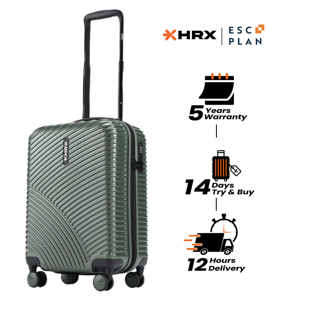 HRX by Hrithik Roshan Small Cabin Suitcase (56 cm) 8 Wheels - Glide - Image 64