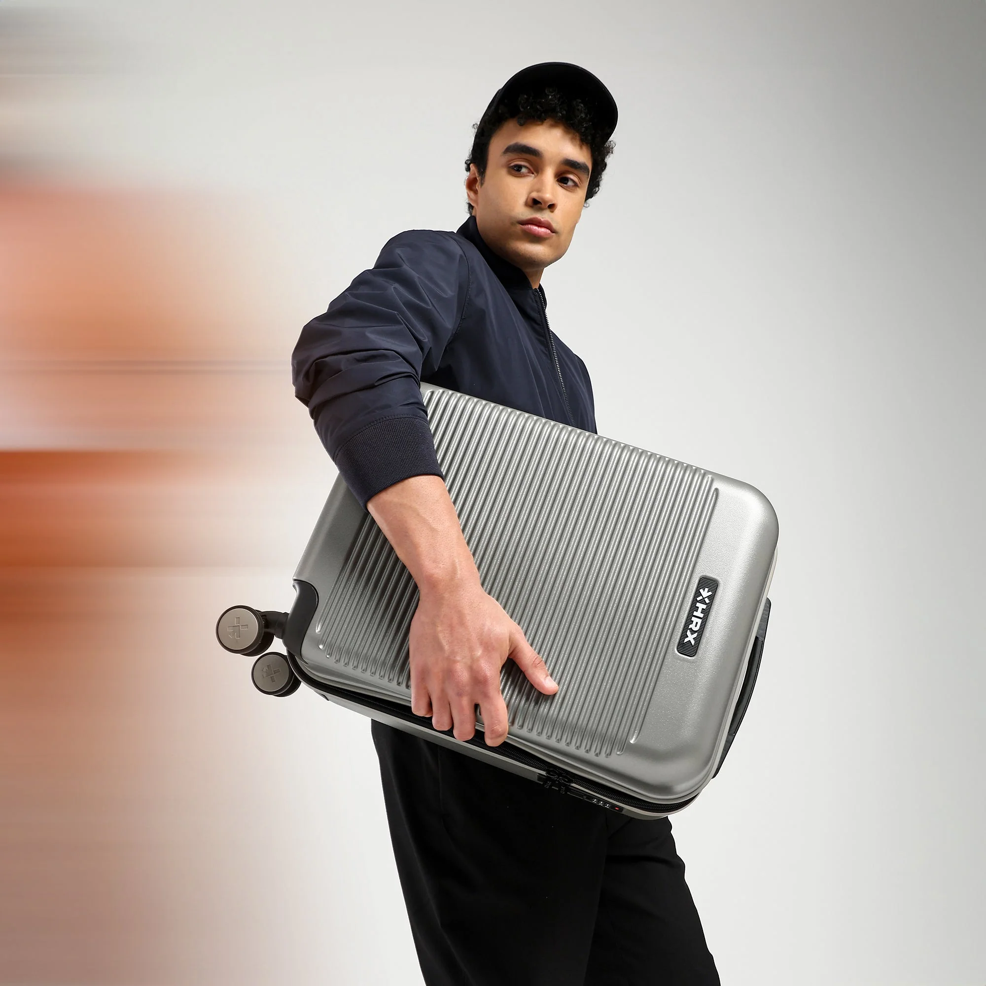 HRX by Hrithik Roshan Small Cabin Suitcase (56 cm) 8 Wheels - Grit - Image 32