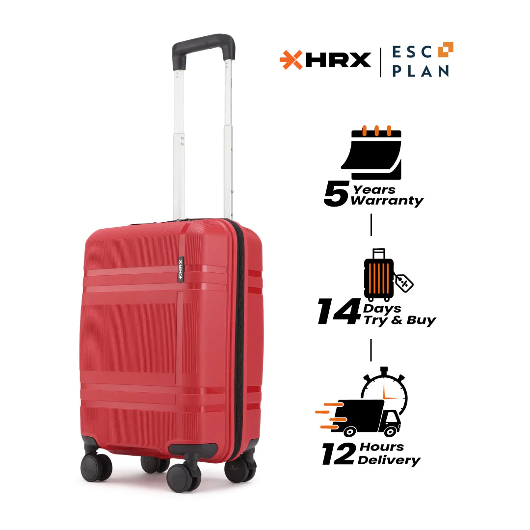 HRX Helium Small Cabin Suitcase (56 cm) 8 Wheels - by Hrithik Roshan - Image 140