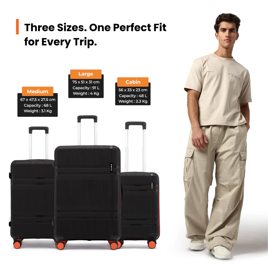 HRX Helium Small Cabin Suitcase (56 cm) 8 Wheels - by Hrithik Roshan - Image 145