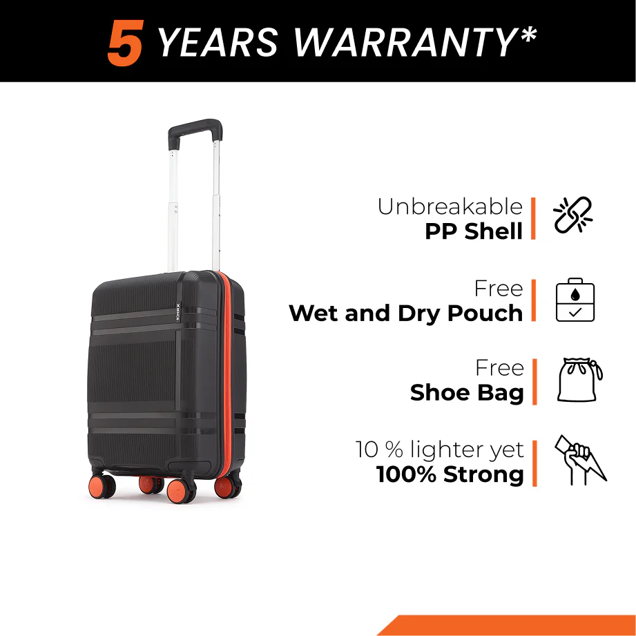 HRX Helium Small Cabin Suitcase (56 cm) 8 Wheels - by Hrithik Roshan - Image 146