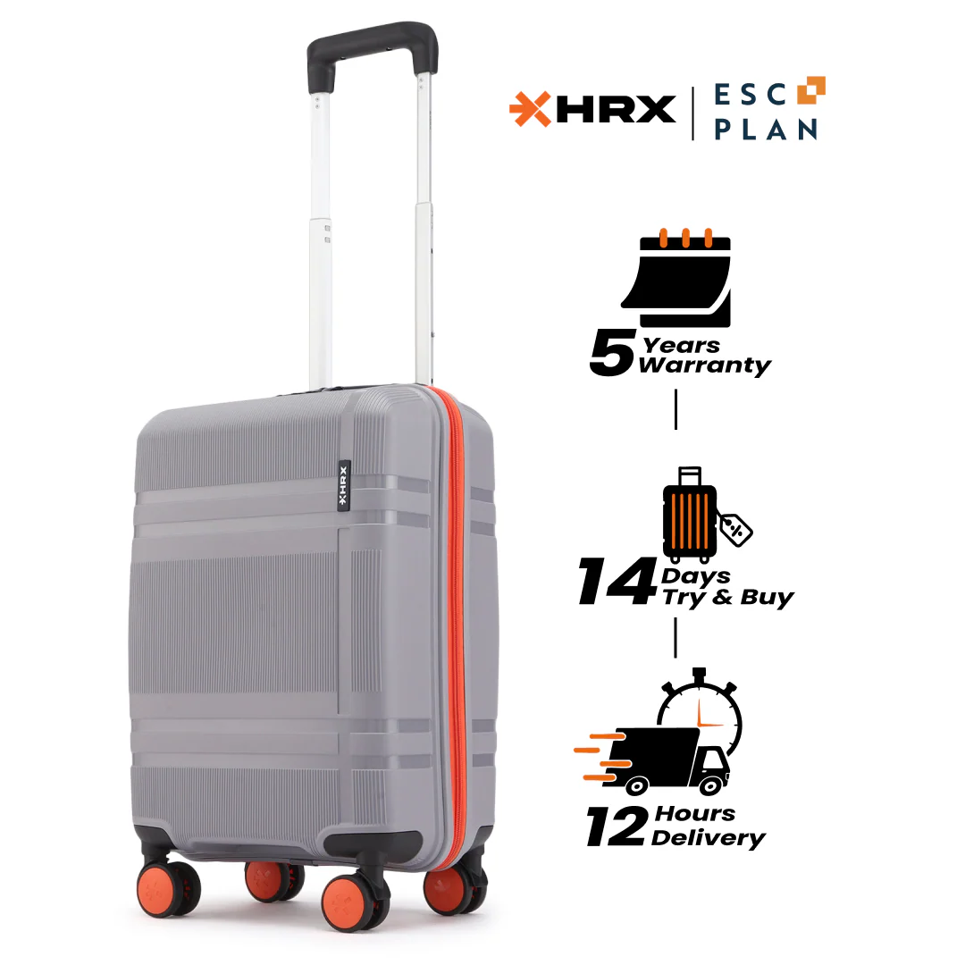 HRX Helium Small Cabin Suitcase (56 cm) 8 Wheels - by Hrithik Roshan - Image 193