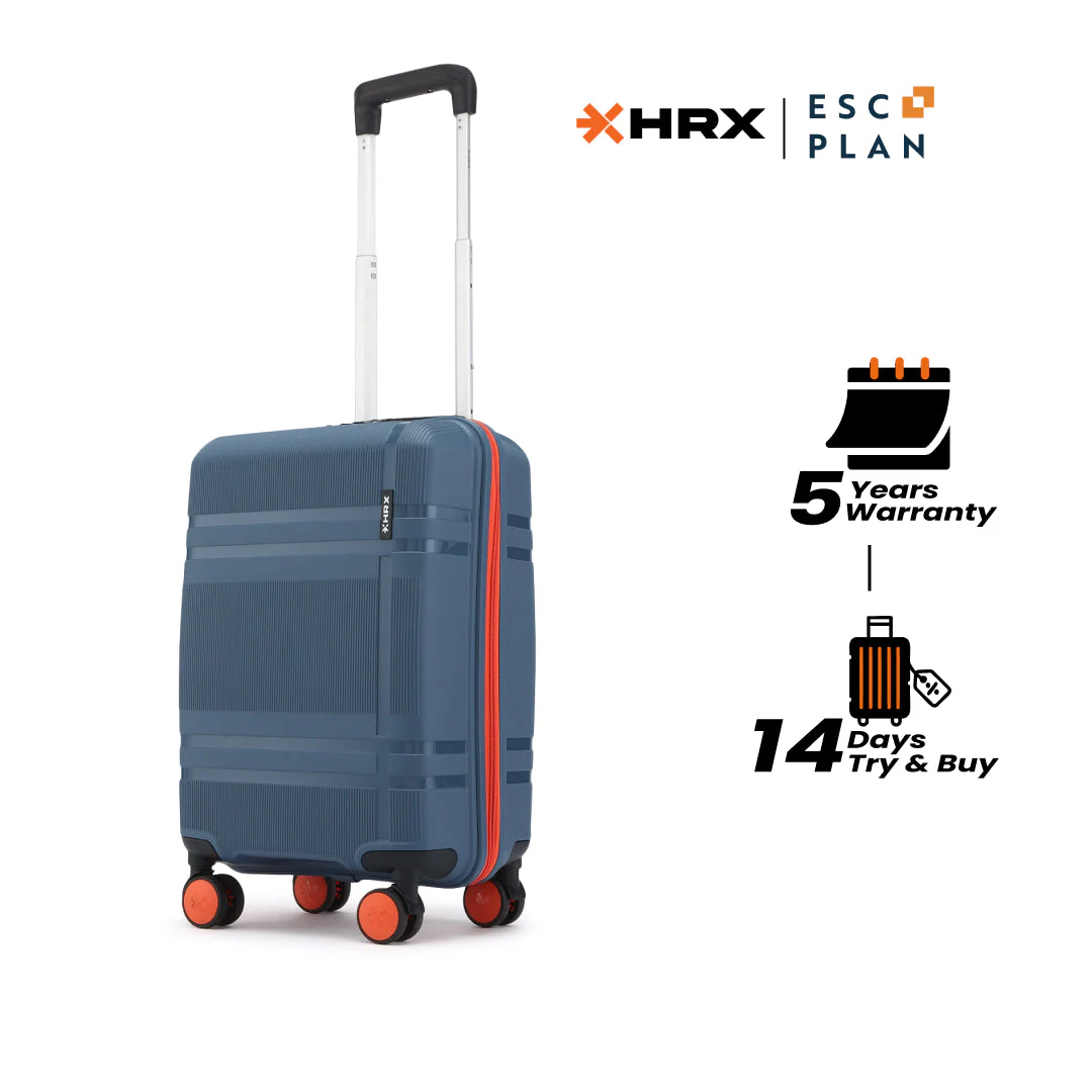 HRX Helium Small Cabin Suitcase (56 cm) 8 Wheels - by Hrithik Roshan - Image 231