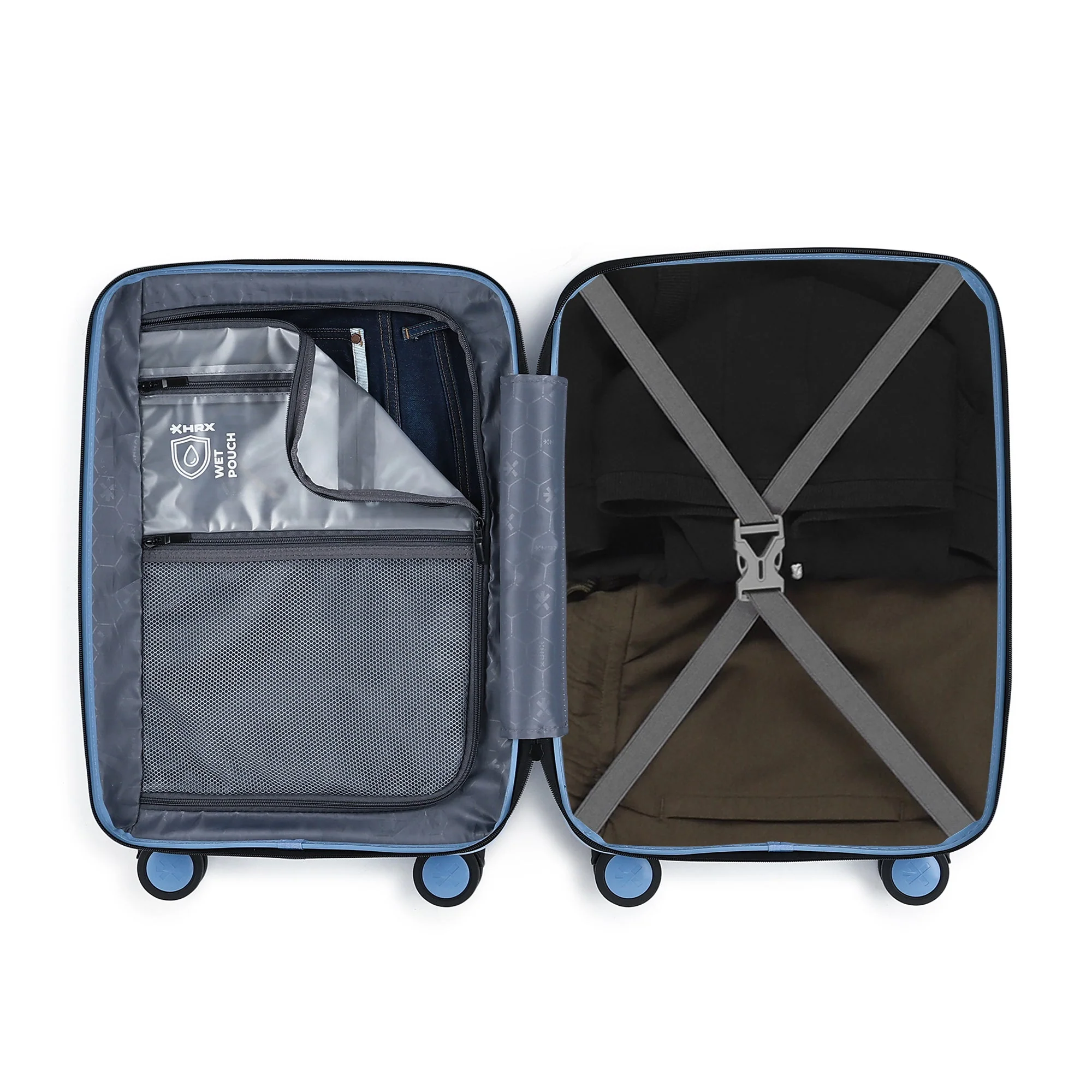 HRX by Hrithik Roshan Small Cabin Suitcase (56 cm) 8 Wheels - Kyoto - Image 21