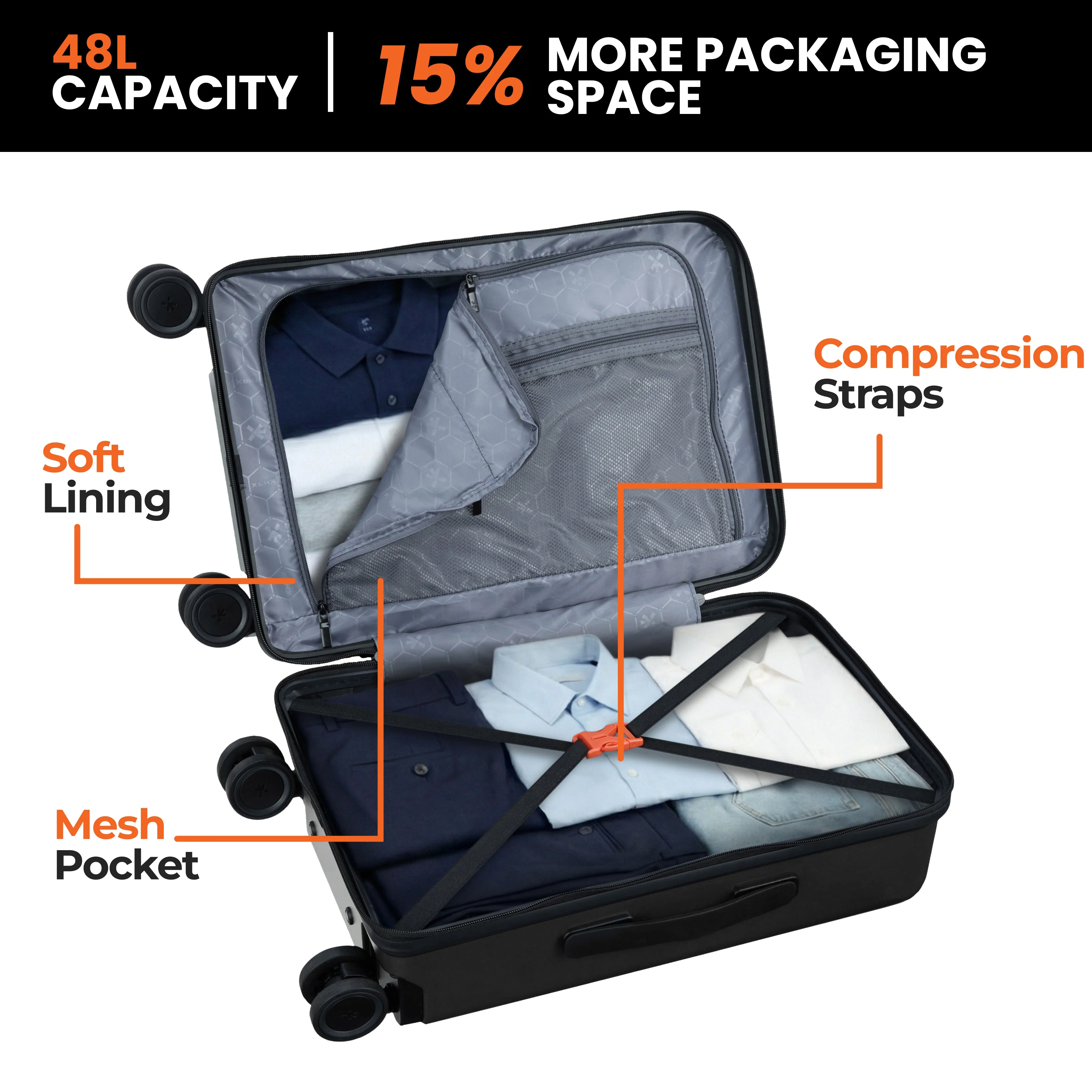 HRX Transit Trolley with Laptop Compartment - Image 17