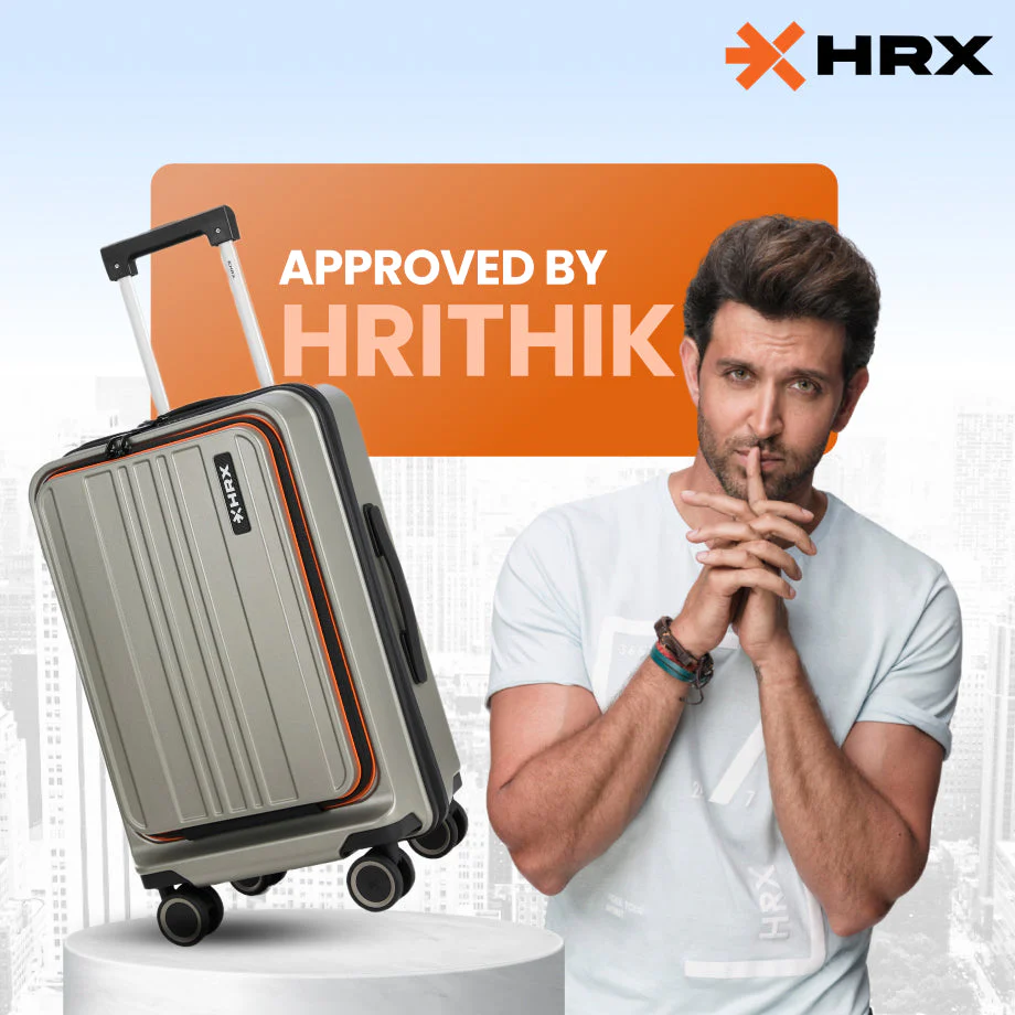 HRX Force Urban 2.0 Trolley with Laptop Compartment - Image 10