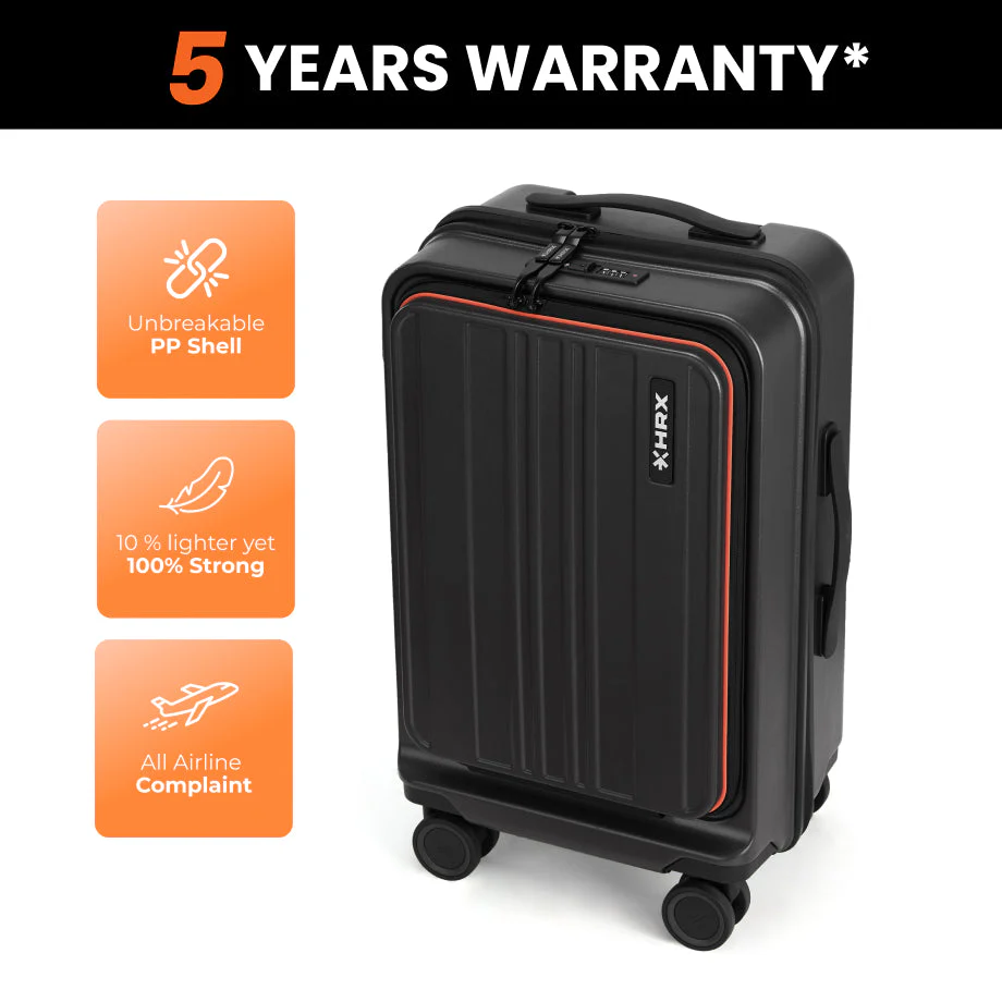 HRX Force Urban 2.0 Trolley with Laptop Compartment - Image 3