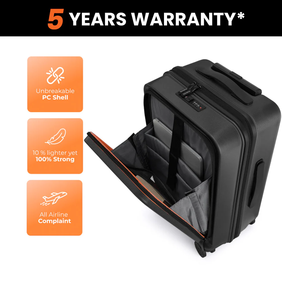 HRX Force Urban 2.0 Trolley with Laptop Compartment - Image 32