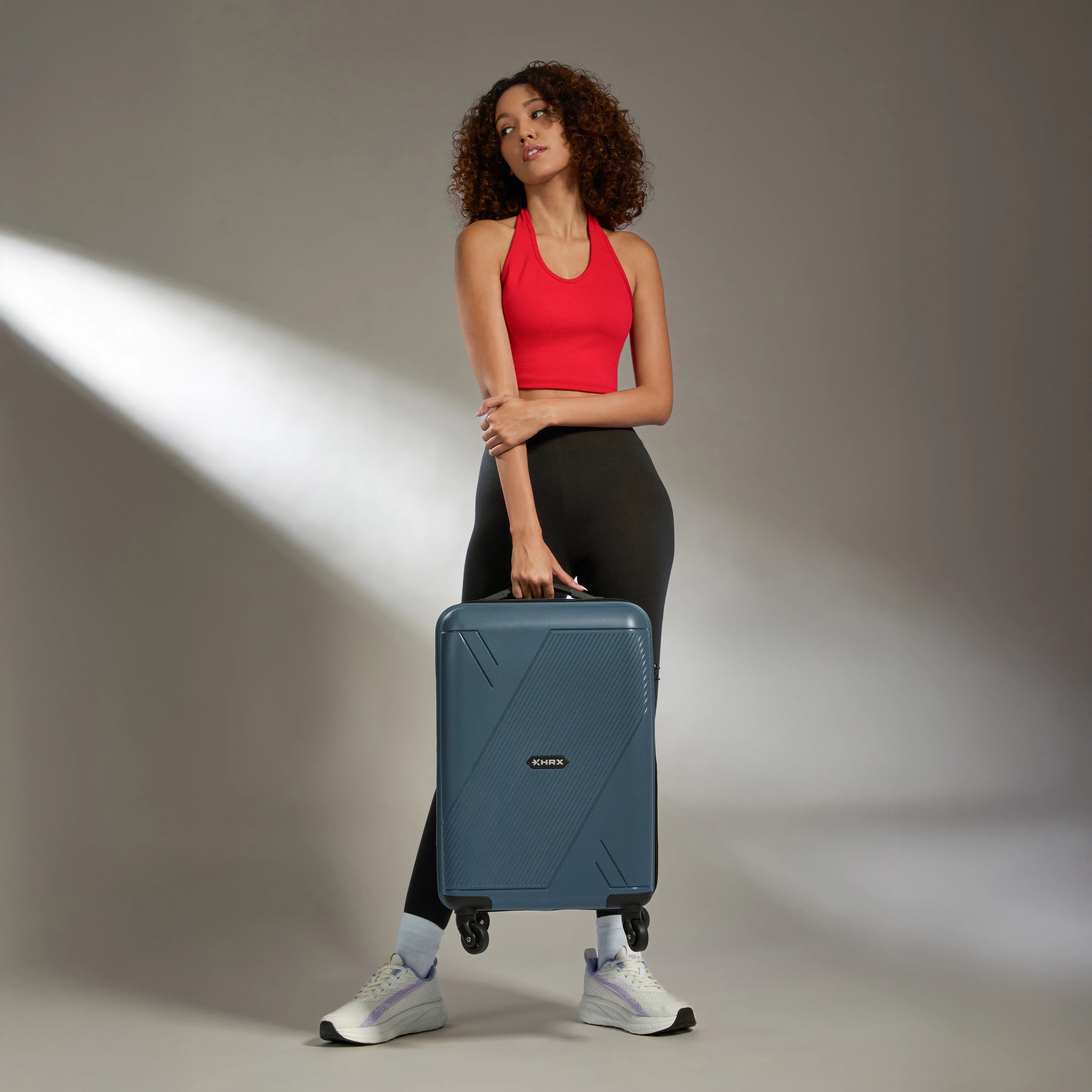 HRX Icon Polypropylene Cabin Suitcase (57 cm | 4 Wheels) - Image 22
