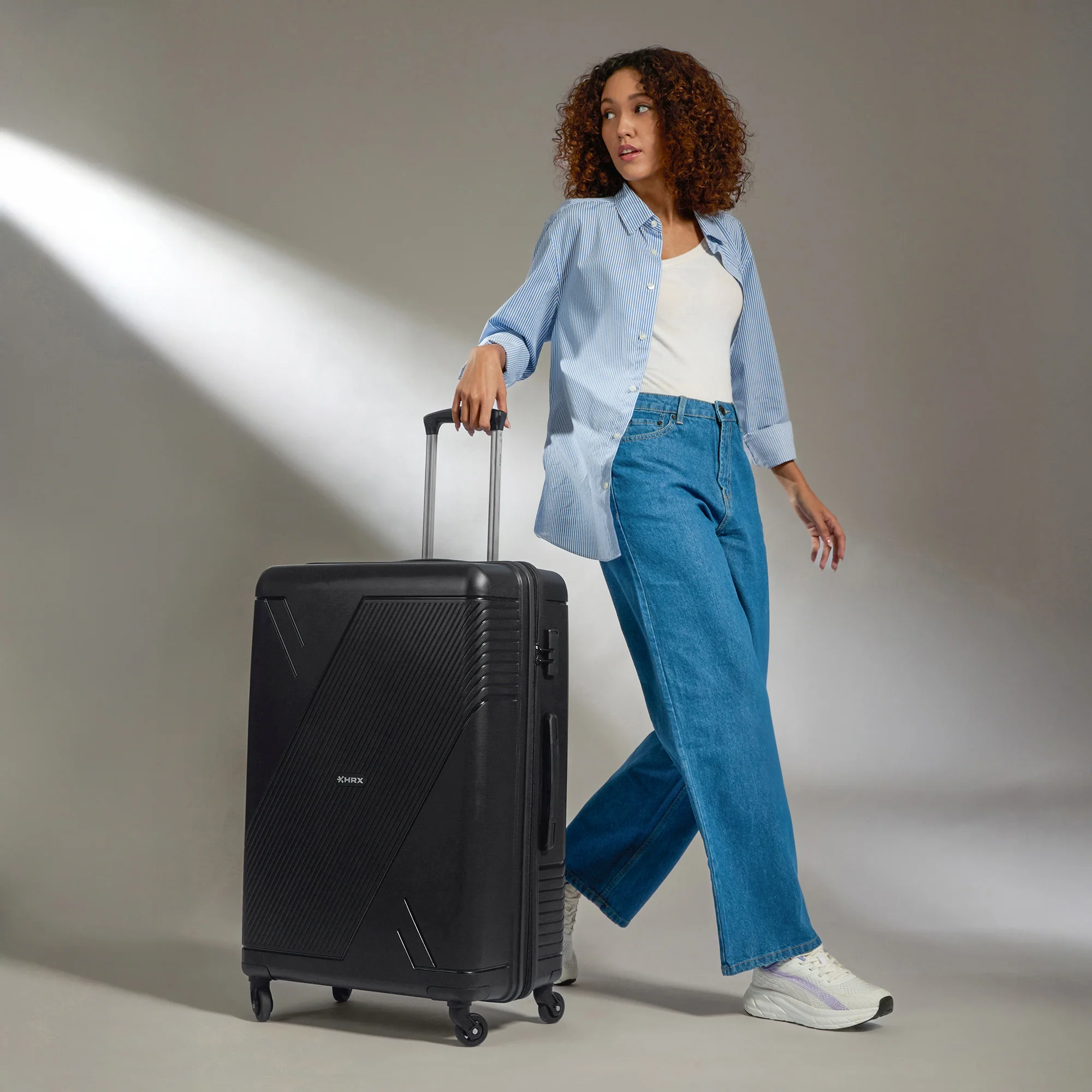HRX Icon Polypropylene Hard Body Set of 3 Luggage 4 Wheels (Small 57cm | Medium 67cm | Large 76cm) - Image 11