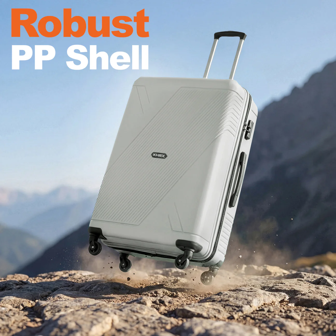 HRX Icon Polypropylene Hard Body Set of 3 Luggage 4 Wheels (Small 57cm | Medium 67cm | Large 76cm) - Image 25