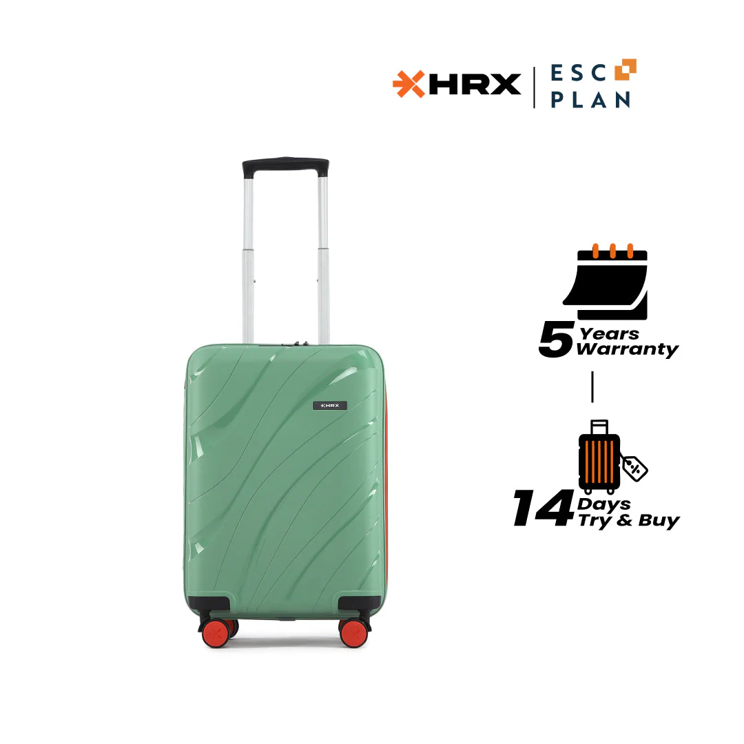 HRX by Hrithik Roshan Small Cabin Suitcase (56 cm) 8 Wheels - Madrid - Image 30